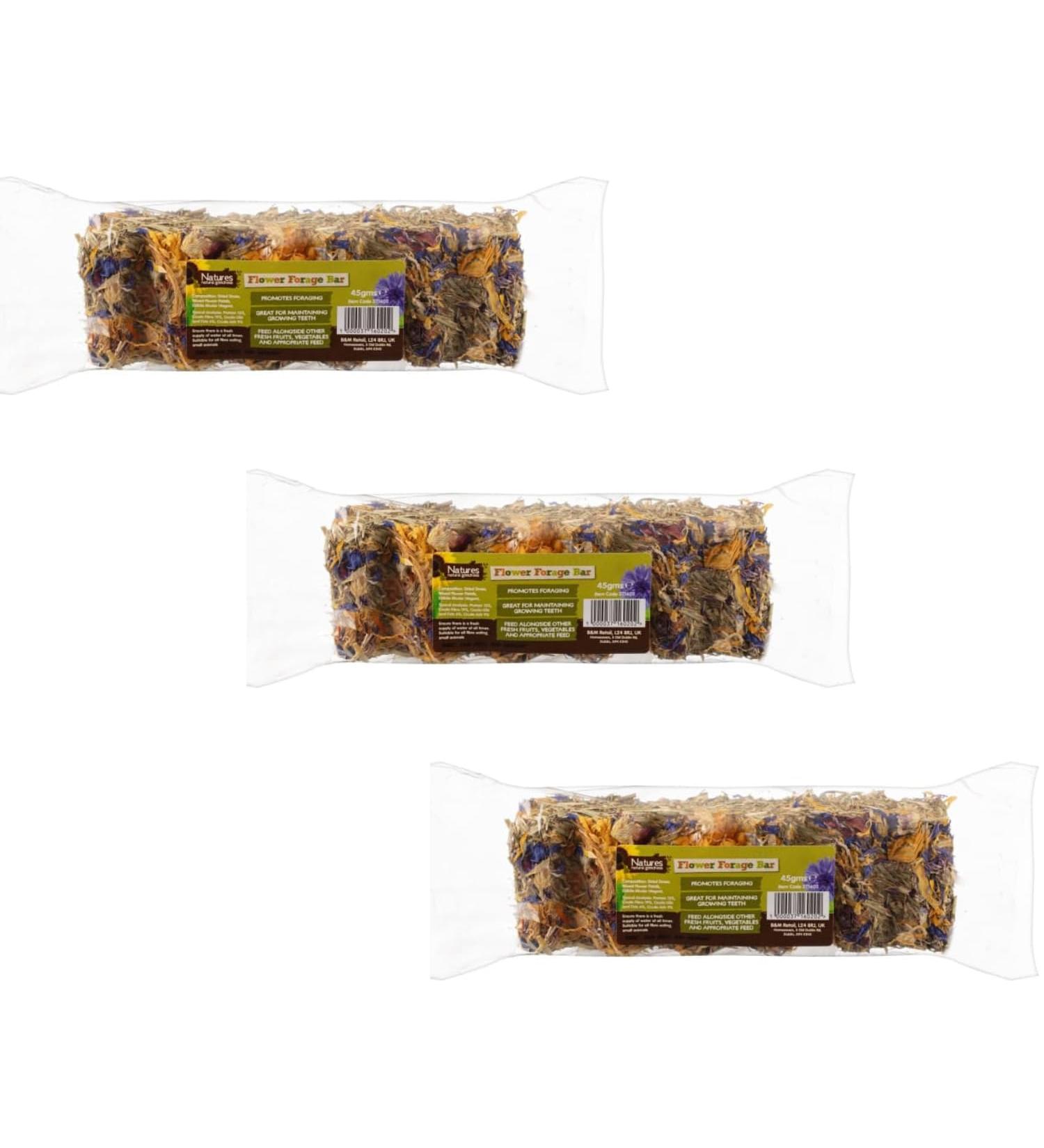 Flowr Forage Bar - Pack of 3 x 45g