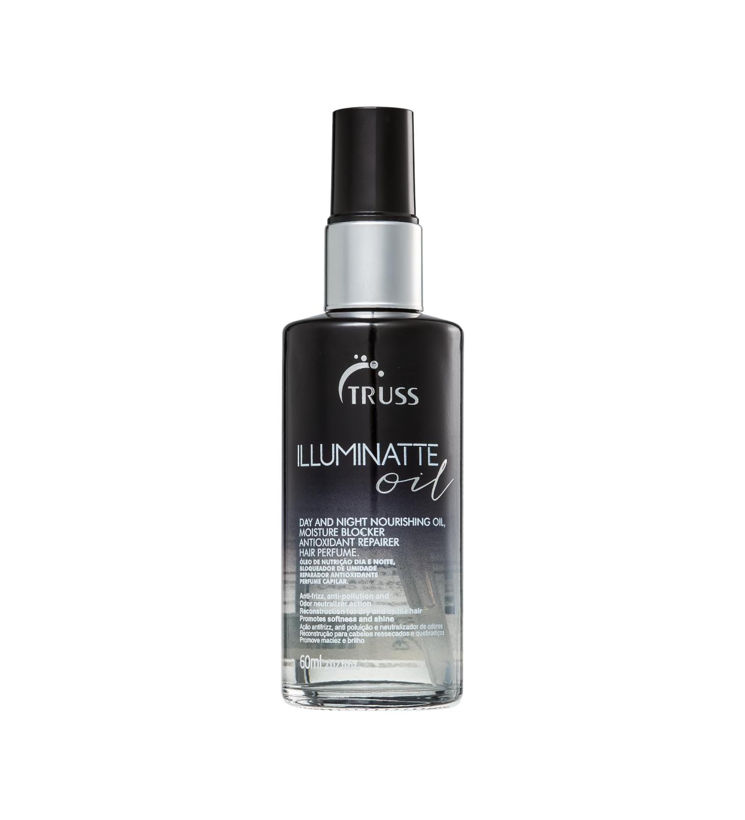 TRUSS Illuminate Hair Oil - Nourishing Frizz Control & Heat Protection for Dry Brittle Hair - 2.02 Fl Oz - Buy Online on GoSupps.com