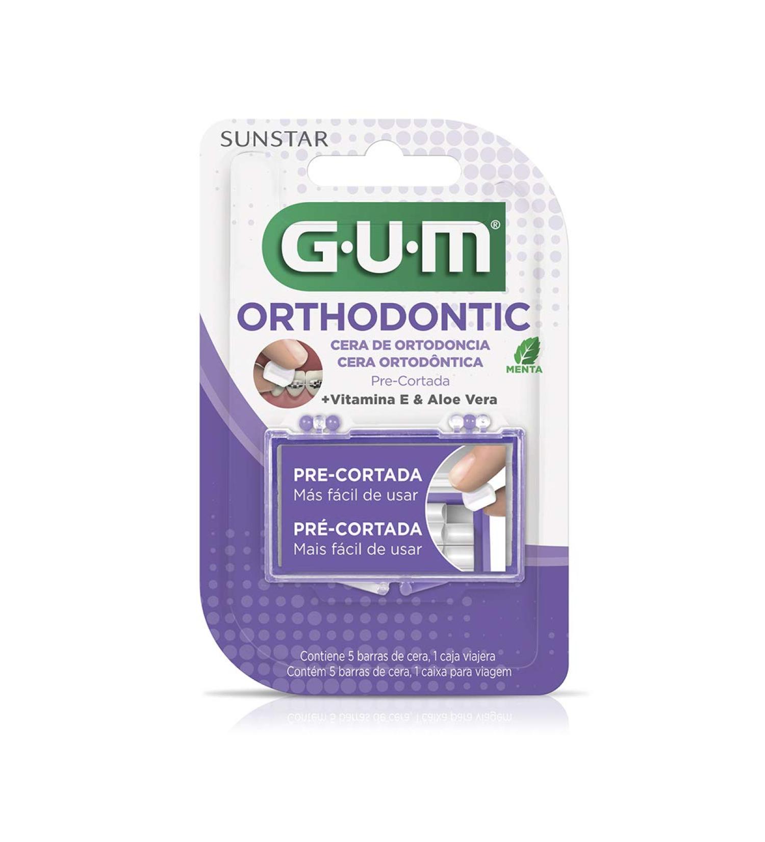 Buy Gum Menthol e Orthodontic Wax Ref 724 | Premium Dental Care for Braces | International Shipping Available - Buy Online on GoSupps.com