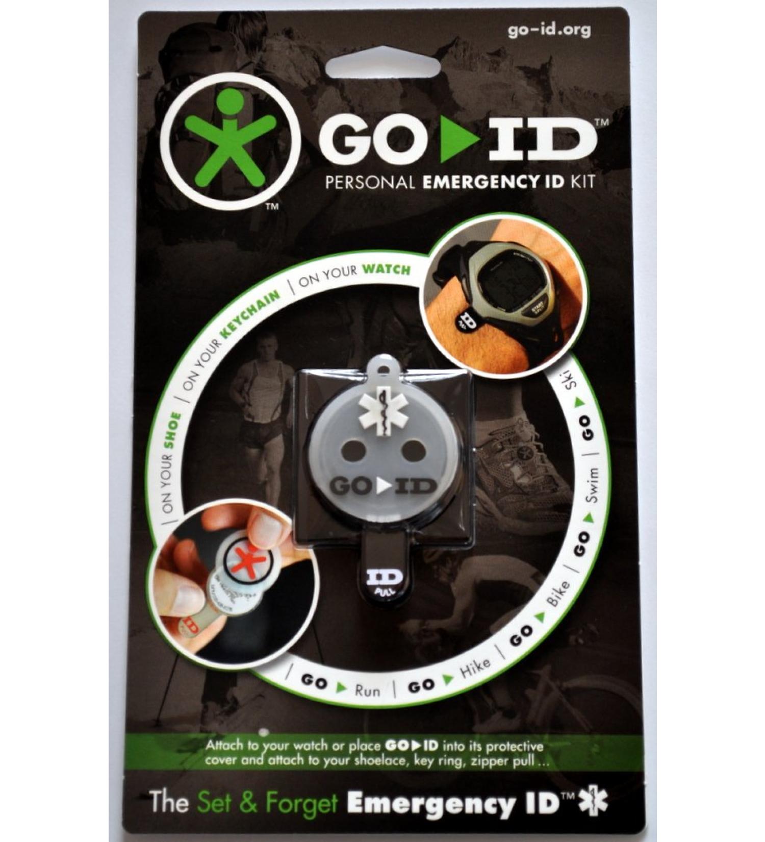 Buy GO ID Large White/Black Aluminum - Premium Quality International Shipping - Buy Online on GoSupps.com