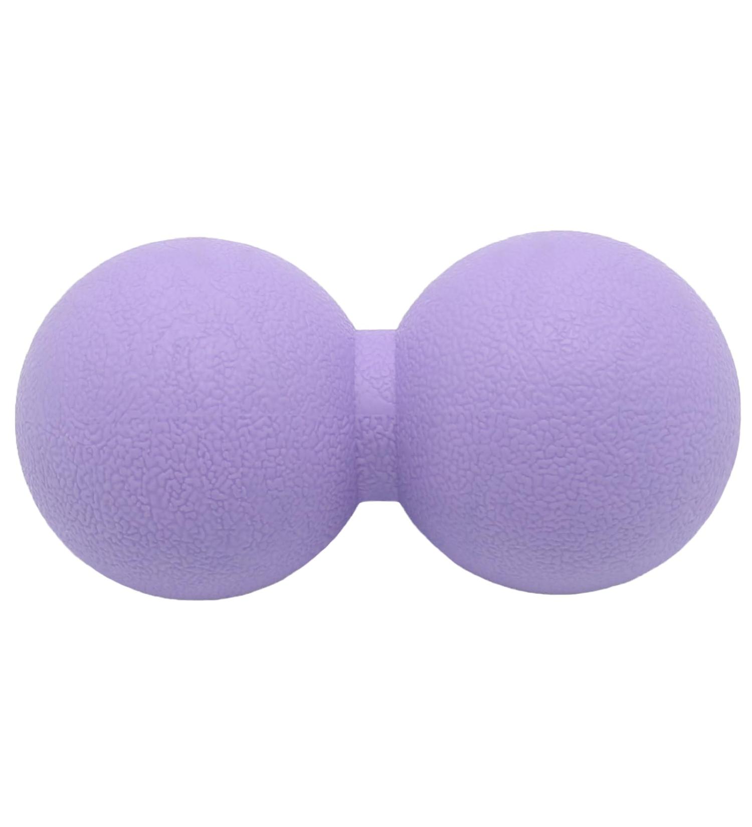 Happystream Hard Peanut Massage Ball - Double Lacrosse Deep Tissue Roller for Physiotherapy & Muscle Relaxation - Buy Online on GoSupps.com