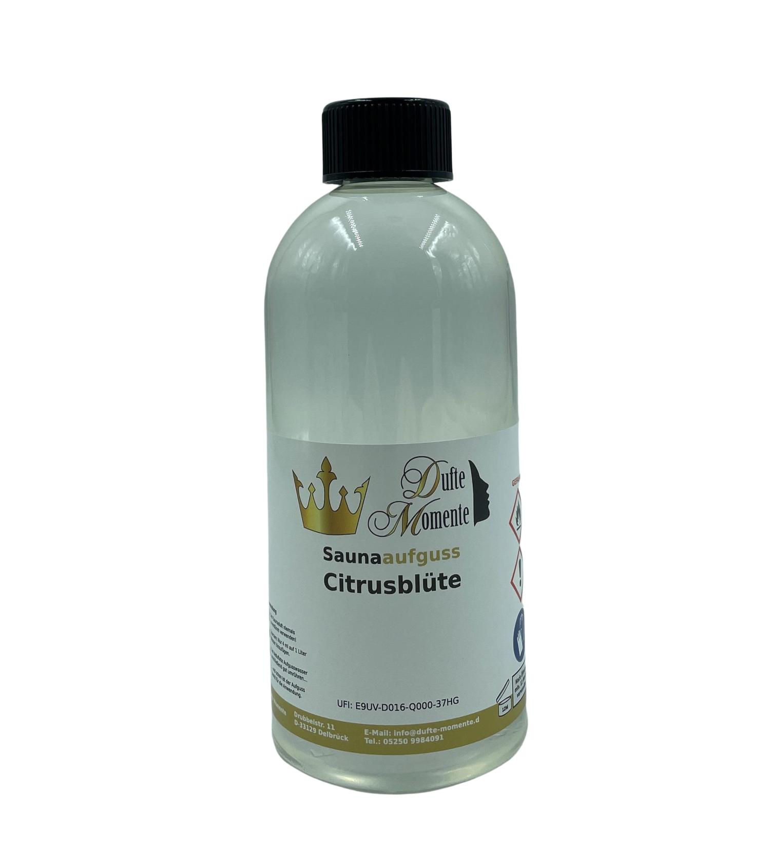 Buy Small Moments Citrus Flower Sauna Infusion - 500ml Concentrate for Home & Professional Use - Drip Closure & Child Lock - Buy Online on GoSupps.com