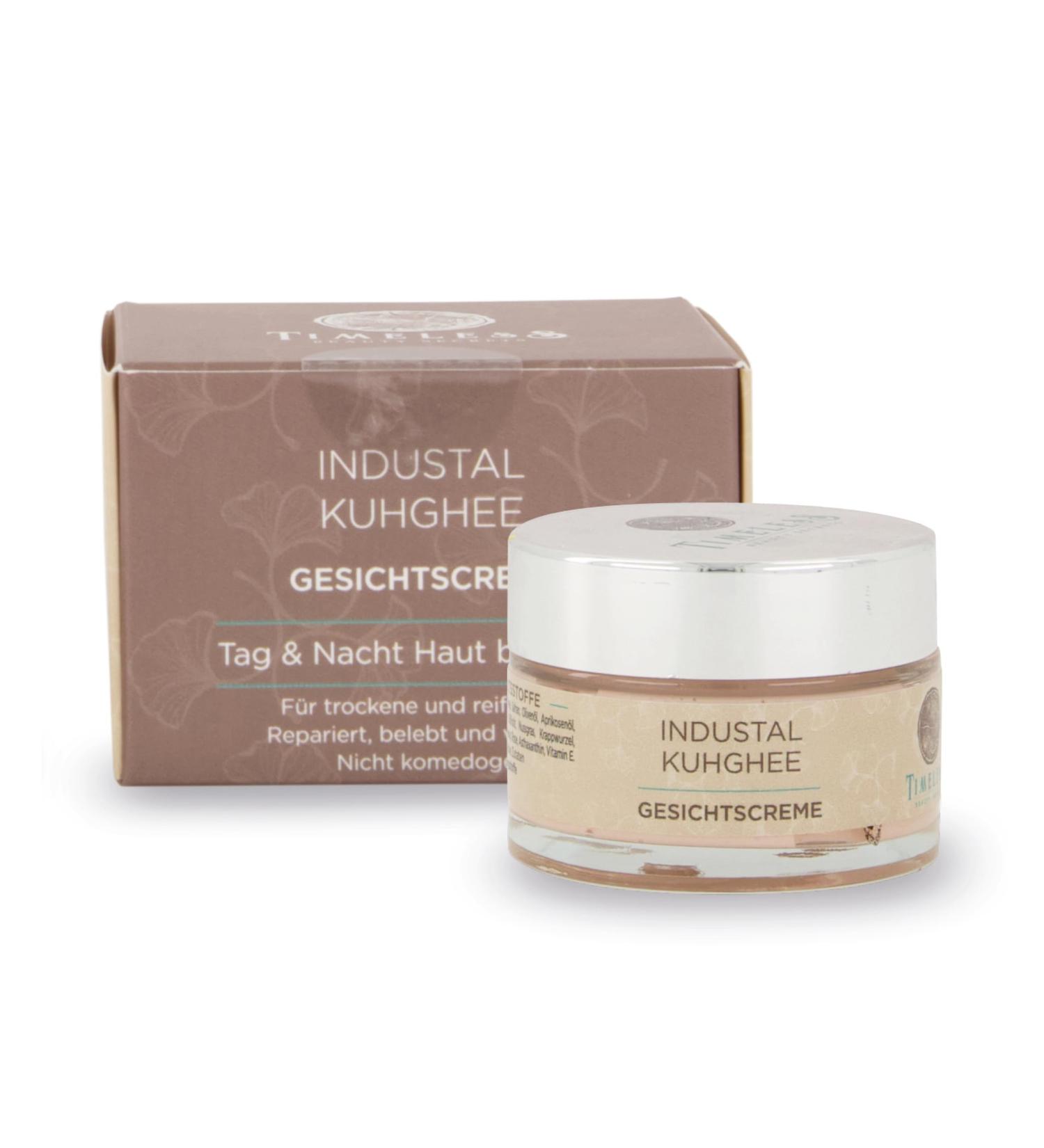 Industrial Cow Face Cream Brightens your skin and reduces wrinkles and blemishes with cow ghee saffron and more Timeless Beauty Secrets - Buy Online on GoSupps.com