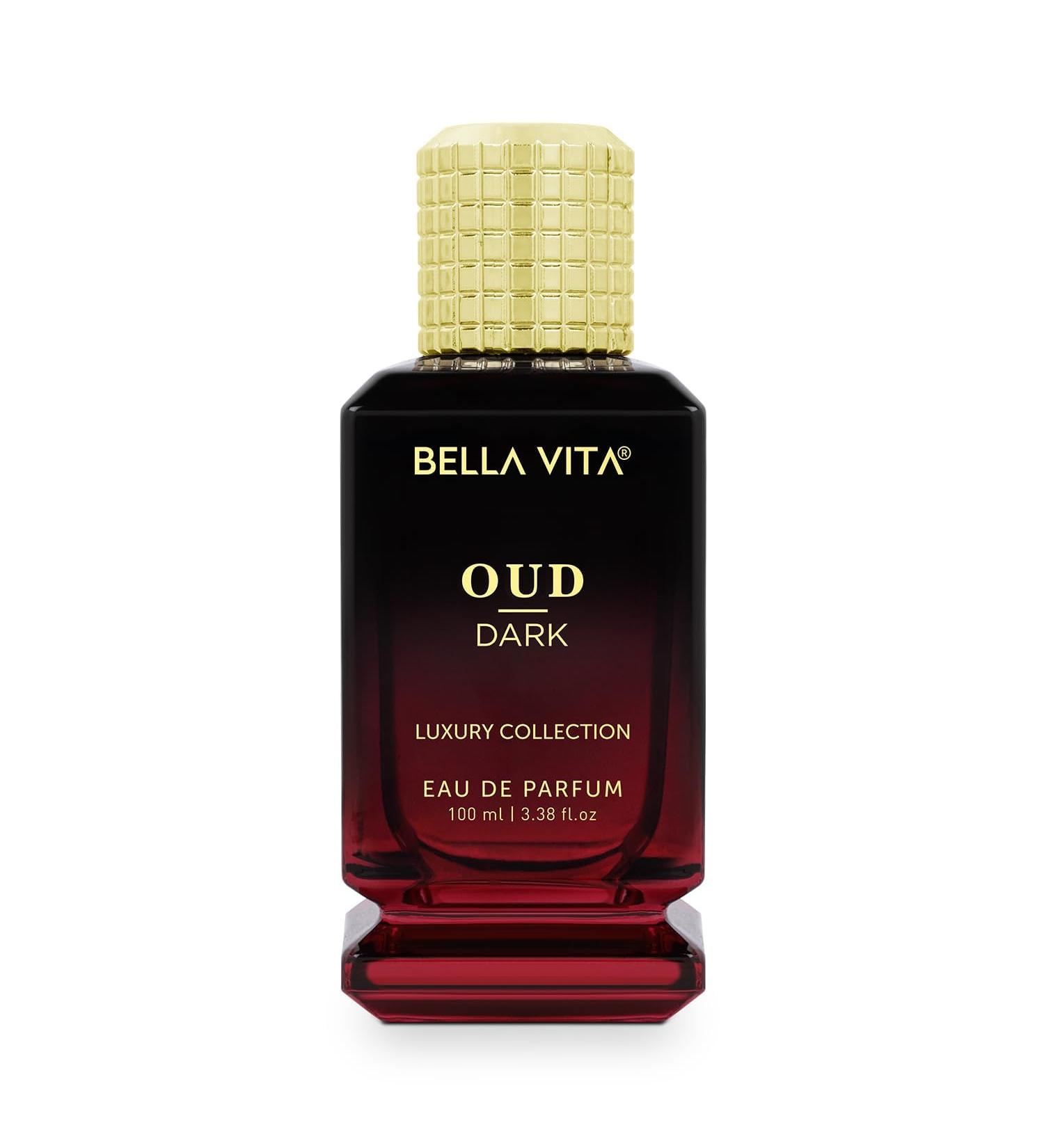 Bell.a Vita Luxury OUD DARK Eau De Parfum Perfume with Grapefruit Vetiver Orris Dark Wood|Premium Long Lasting Smokey & Woody Fragrance for Men 100ML - Buy Online on GoSupps.com