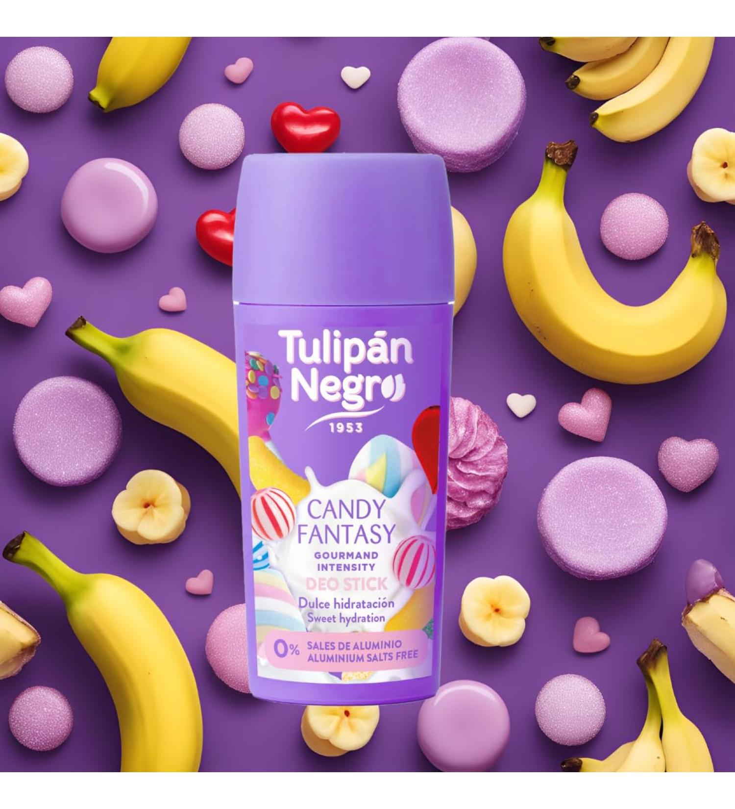 Black Tulip Fancy Candy Deodorant Stick 0% Aluminum Salts 50 ml - Buy Online on GoSupps.com