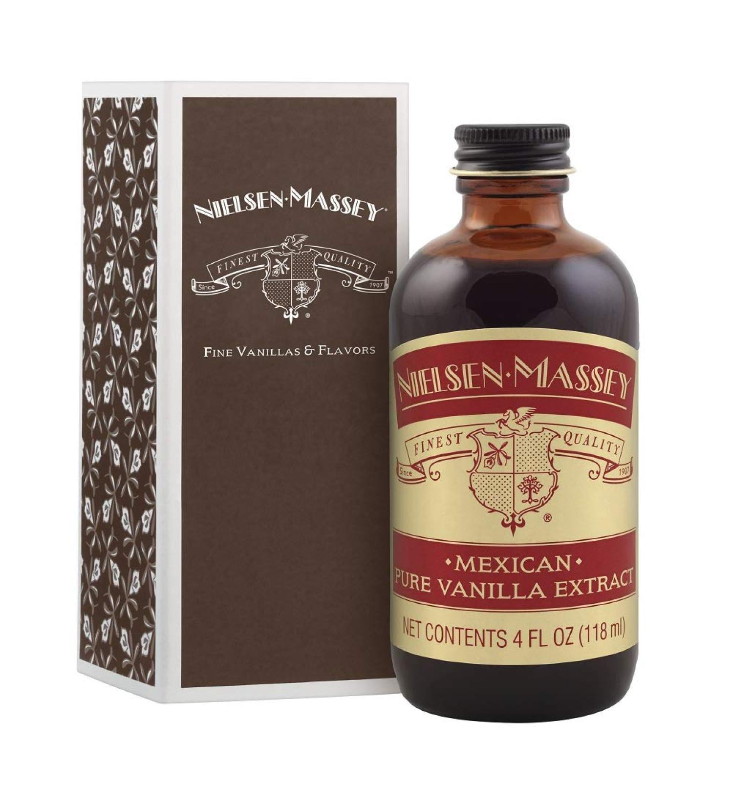 Nielsen-Massey Mexican Pure Vanilla Extract 4 Fl Oz - Gift Box Included - Buy Online on GoSupps.com