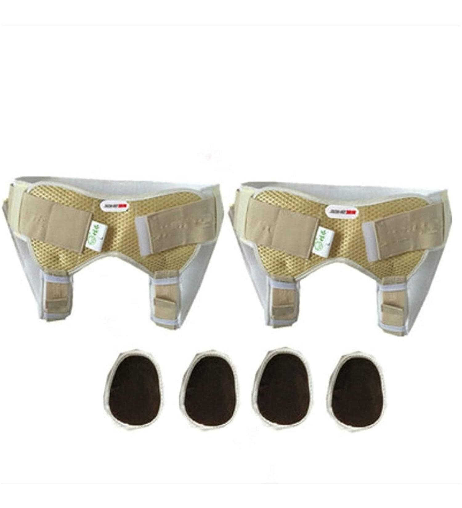 Samnuerly Adjustable Inguinal Hernia Belt - Groin Support for Adult & Elderly | Hernia Surgery Treatment - Buy Online on GoSupps.com