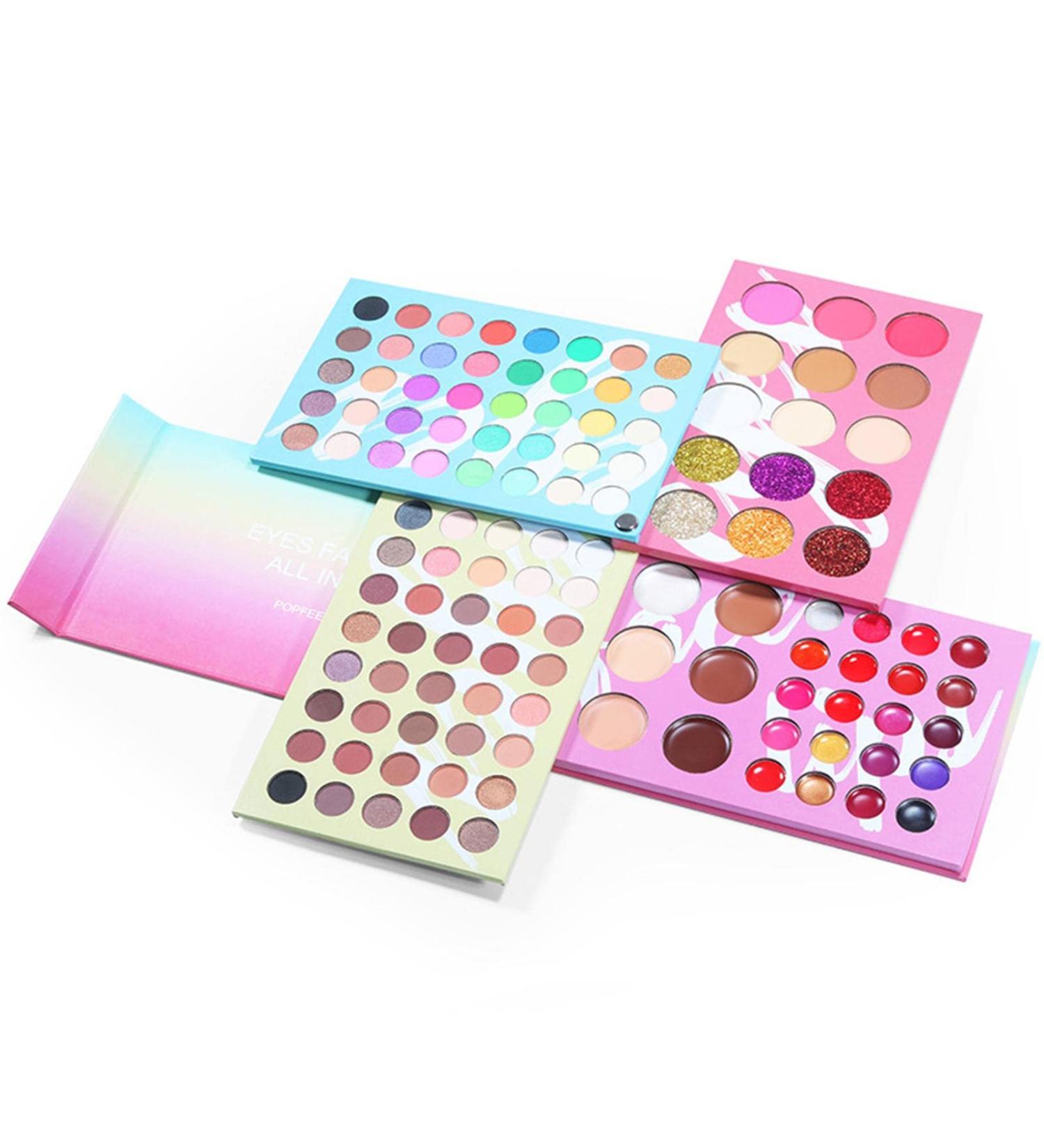 Eyeshadow Palette Highly Pigmented Eye Makeup Palette 121-Colors Ultra Pigmented Powder Bright Vibrant Colors Shades Cosmetics Set for Women/v - Buy Online on GoSupps.com