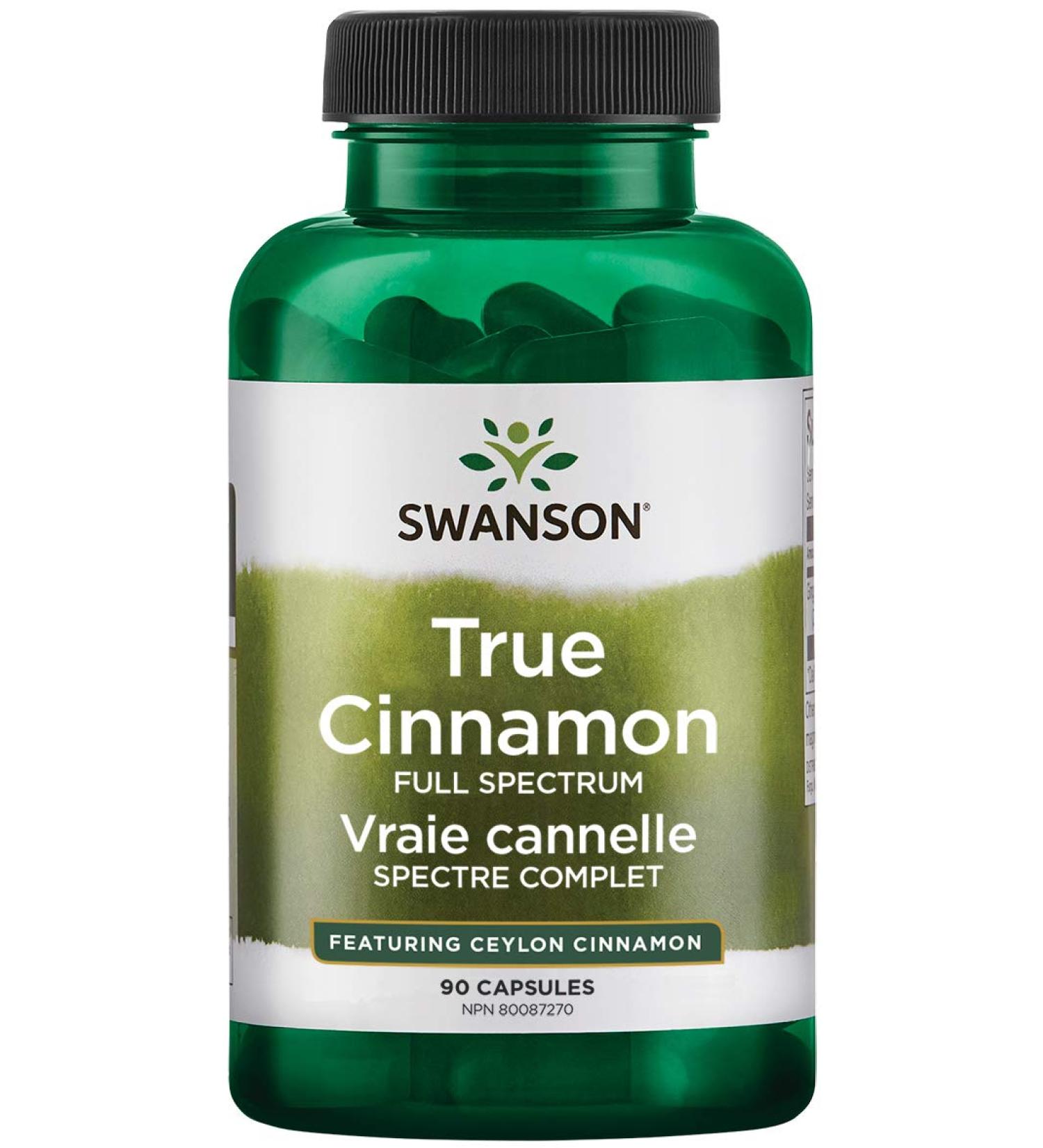 Swanson - Full Spectrum True Cinnamon 300 mg 120 Caps - Buy Online on GoSupps.com