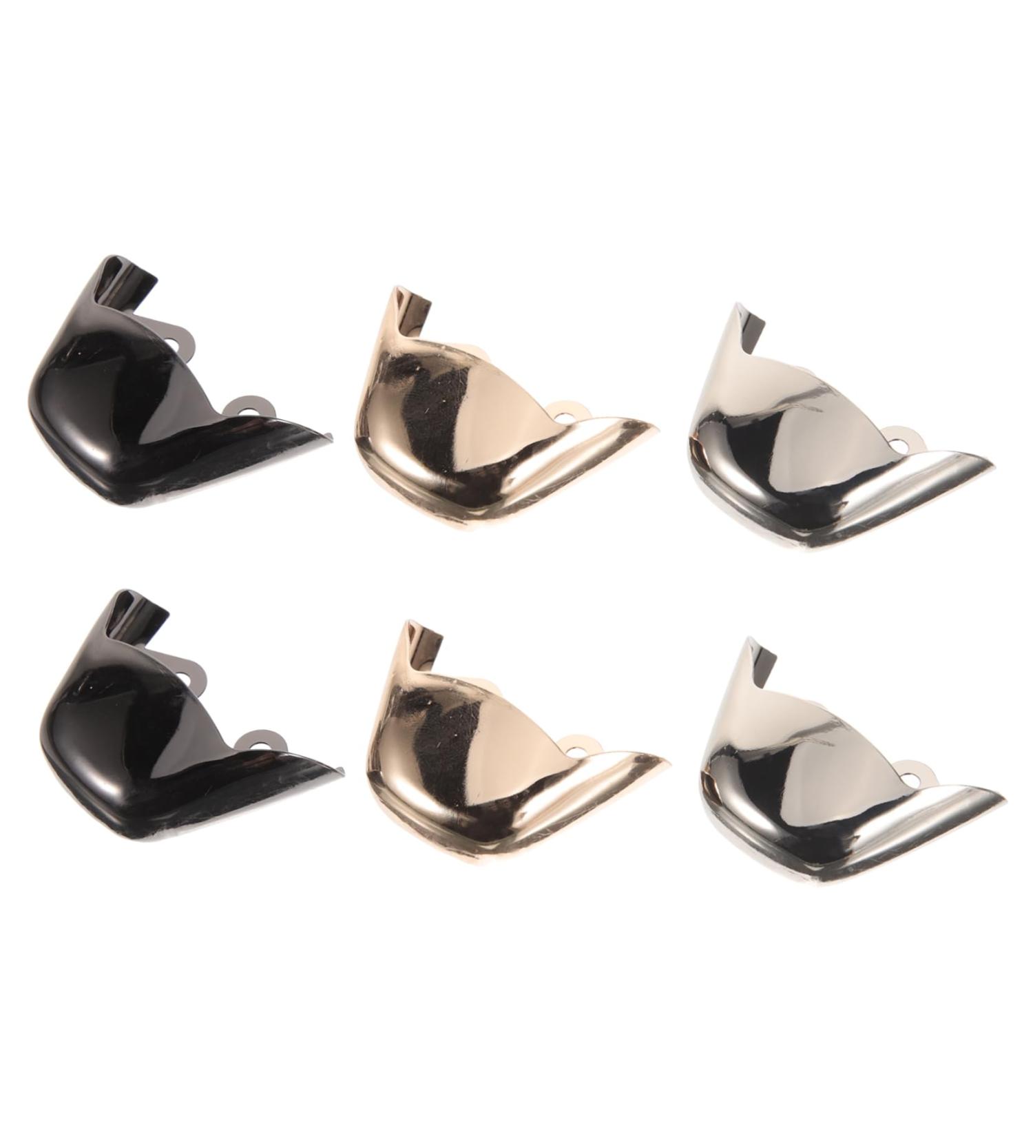 3 Pairs High Heel Toe Caps - Premium Repair Kit for Pointed Toe Boots & Heels - Metal Covers for Shoe Protection - Buy Online on GoSupps.com