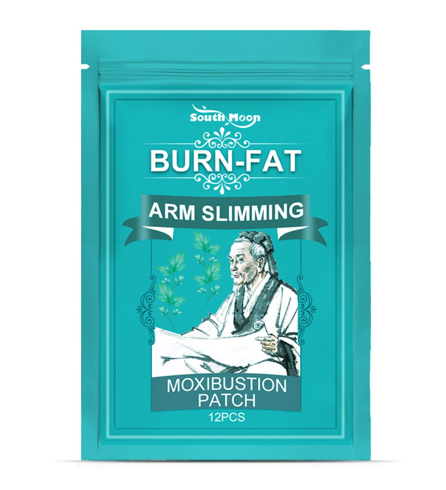 12Pcs Thin Arm Moxibustion Paste Slimming Down Hot Compress Stickers Slimming Product to Burn Fat Lose Weight Patch - Buy Online on GoSupps.com