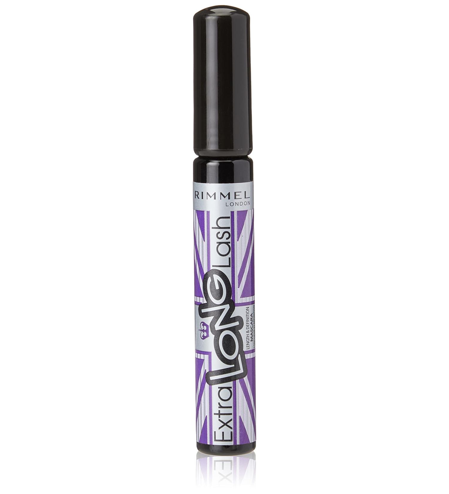 Rimmel Extra Long Lash Mascara Extreme Black 8ml - Lengthening and Volumizing Mascara - Buy Online on GoSupps.com