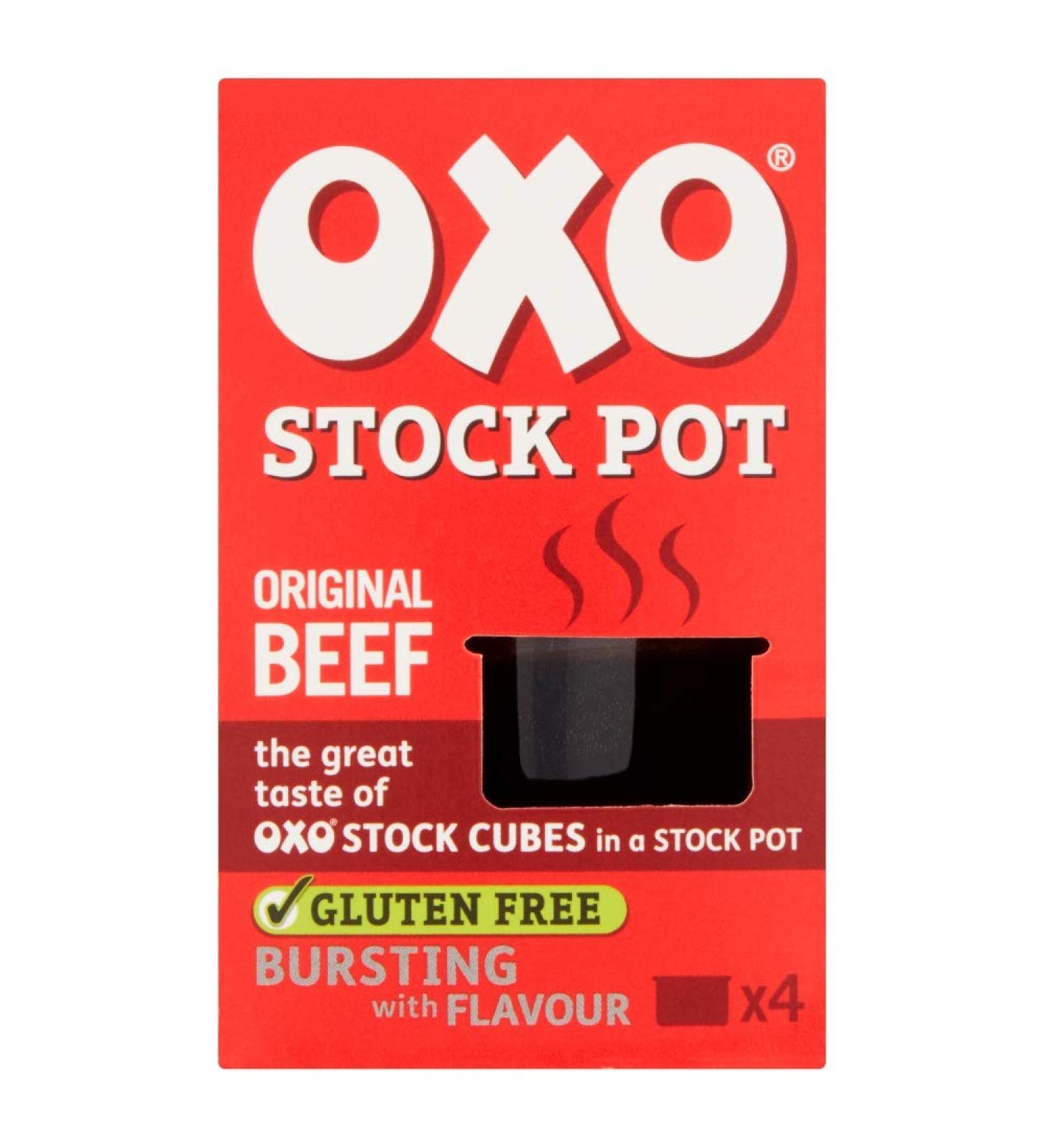 Oxo Stock Pots Beef 4 x 20g