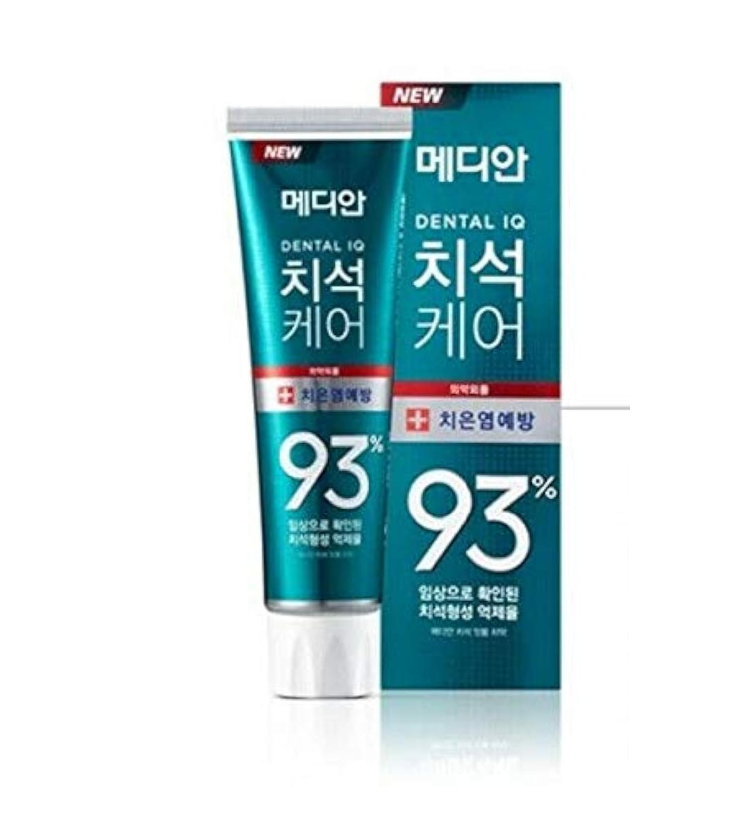 MEDIAN Dental IQ Tartar Care 93% Toothpaste 120g #Gingivitis Prevention OralCare