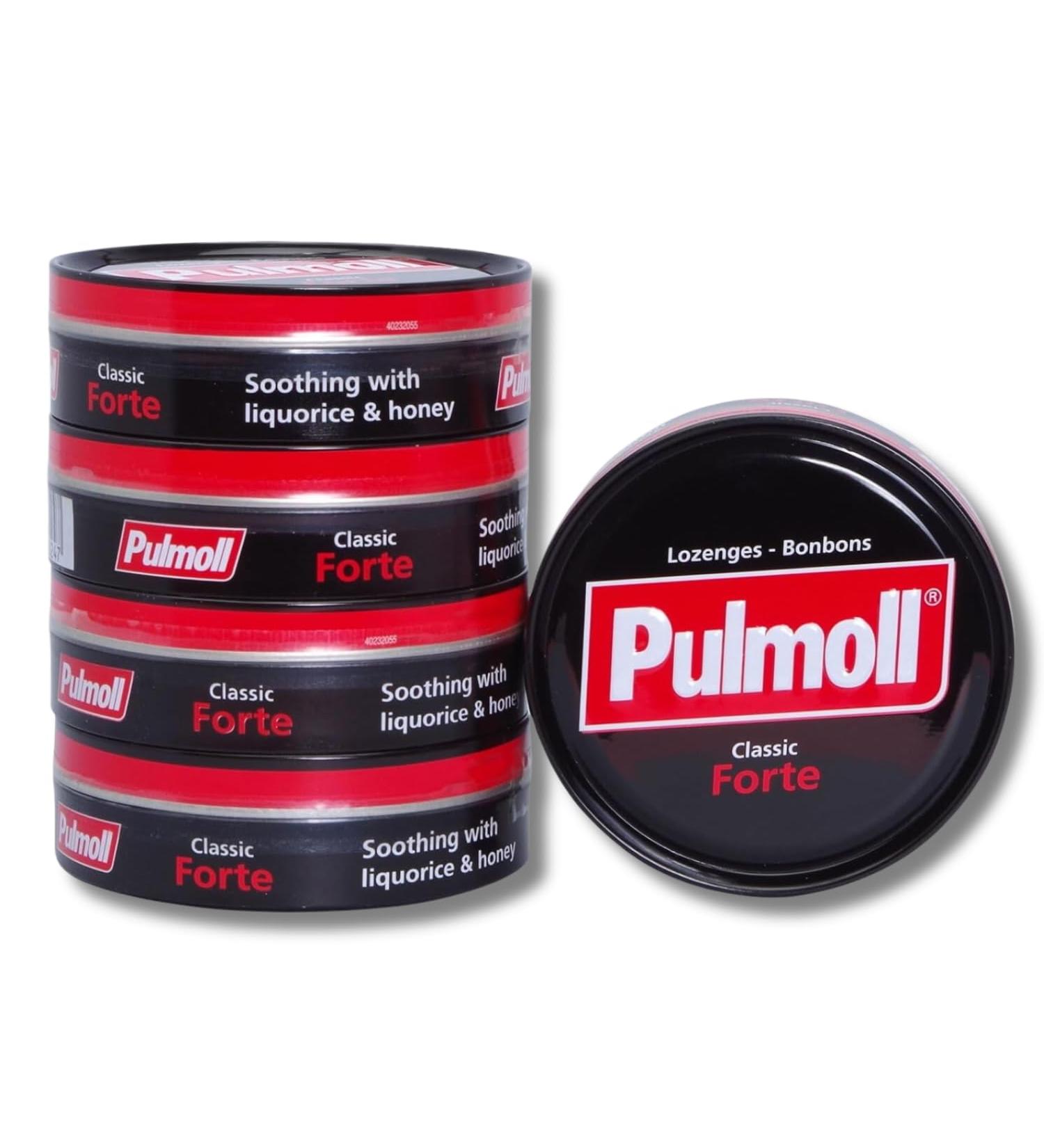 Set of 5 Pulmoll Forte Boxes | Pulmoll Tablets Since 1946 - Buy Online on GoSupps.com