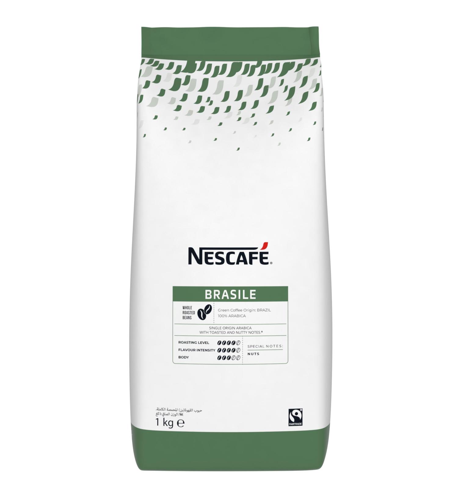 NESCAF Brasile - Fairtrade Whole Bean Coffee 6x1Kg - Buy Online on GoSupps.com