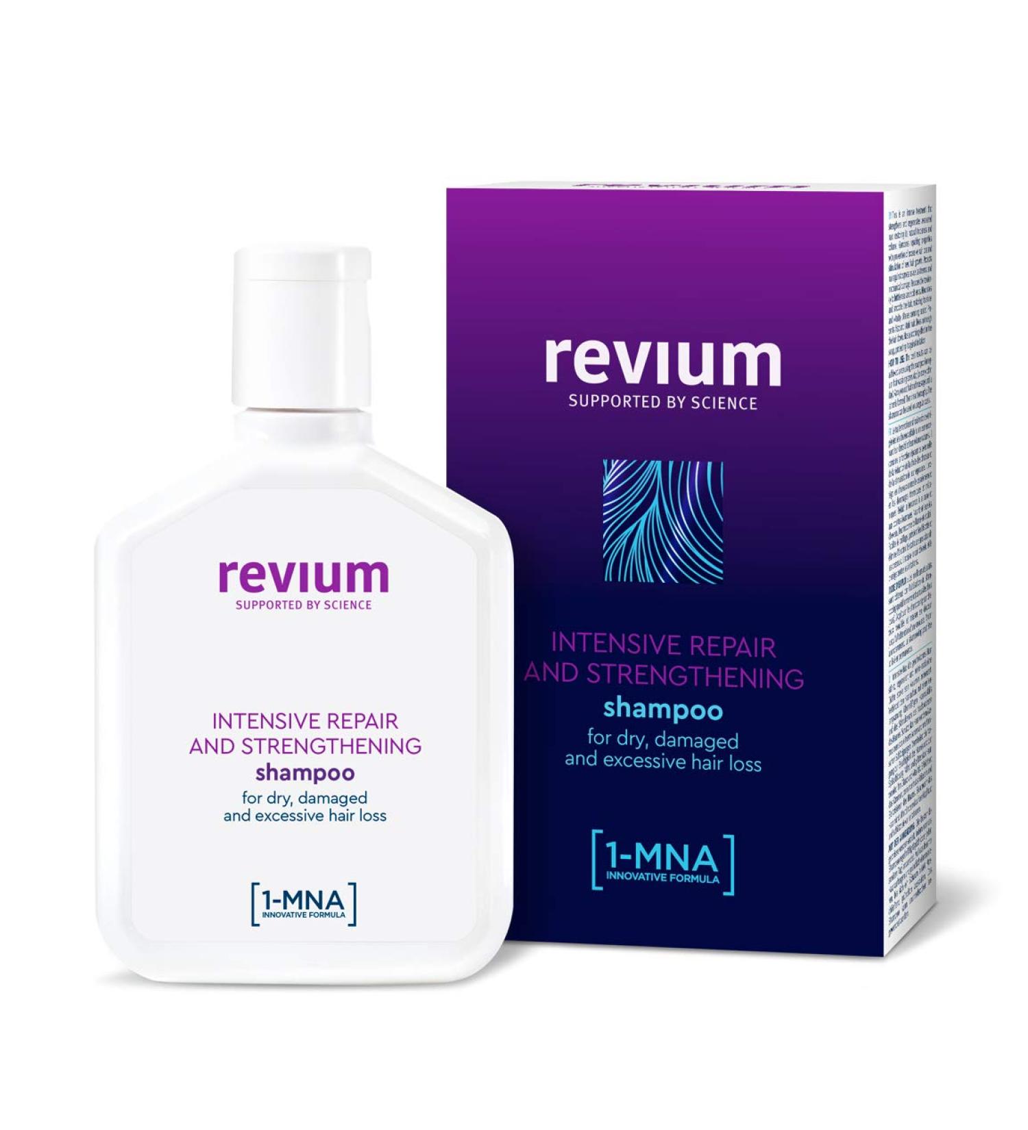 Revium Deep Repair Intensive Hair Growth Shampoo with 1-MNA - 200 ml Hair Loss Treatment - Buy Online on GoSupps.com