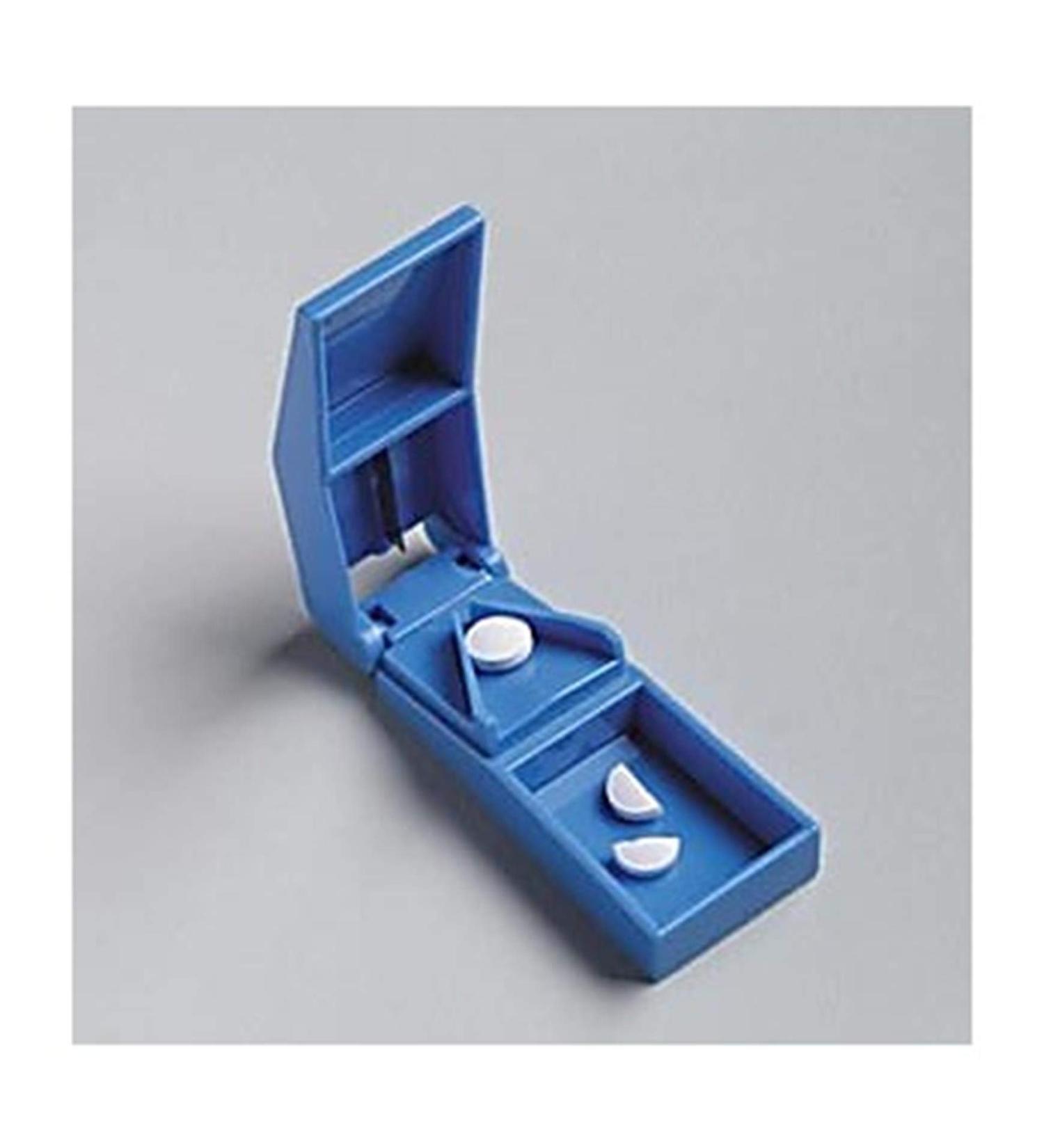 Dukal TEC 6341 Tech-Med Pill Cutter Stainless Steel Blade Blue