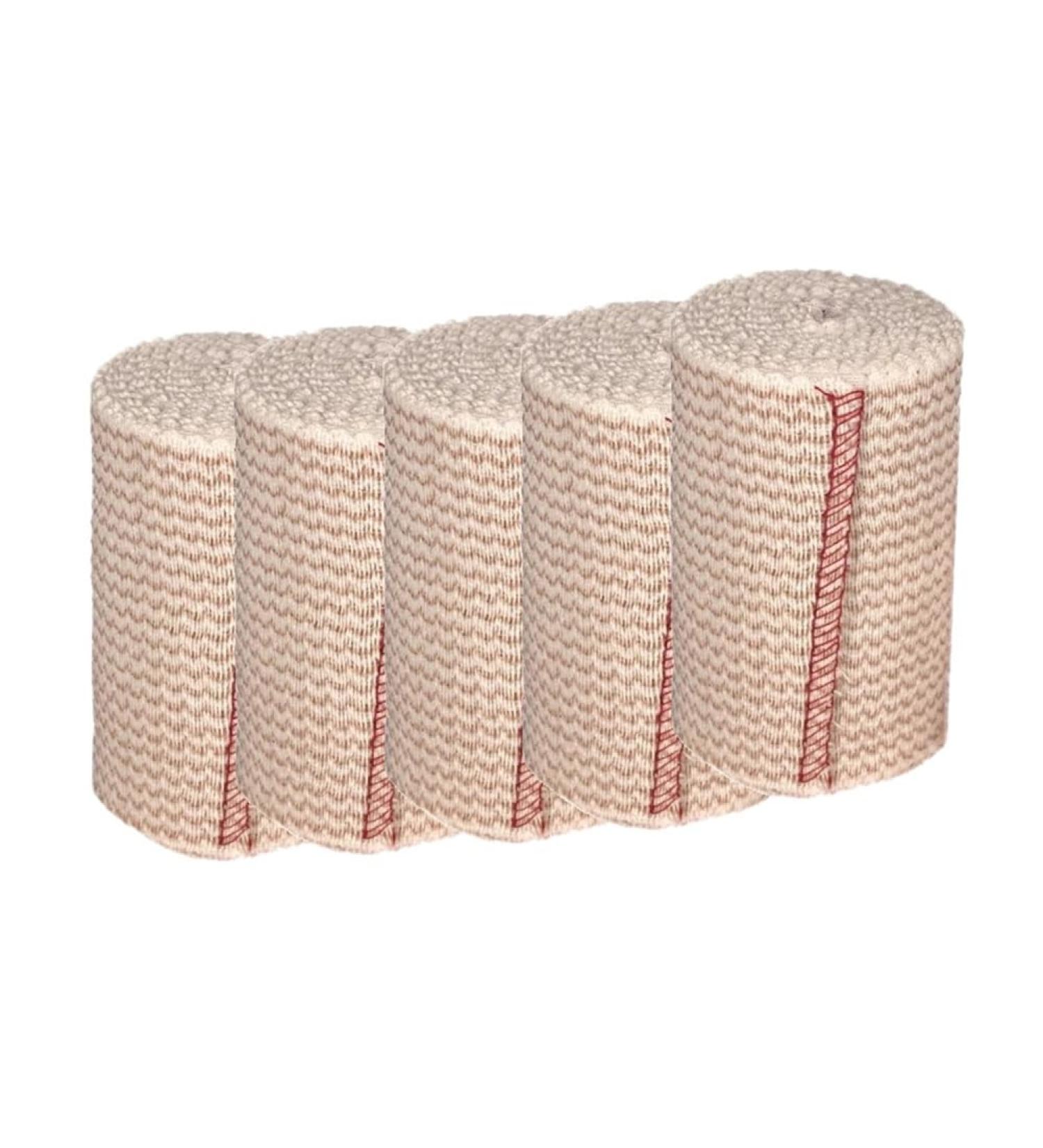 Dewedrt 5 Rolls Elastic Bandage Wrap - Compression Bandage with Self Closure and Extra Clips Latex Free Bandage for Sports B - Buy Online on GoSupps.com