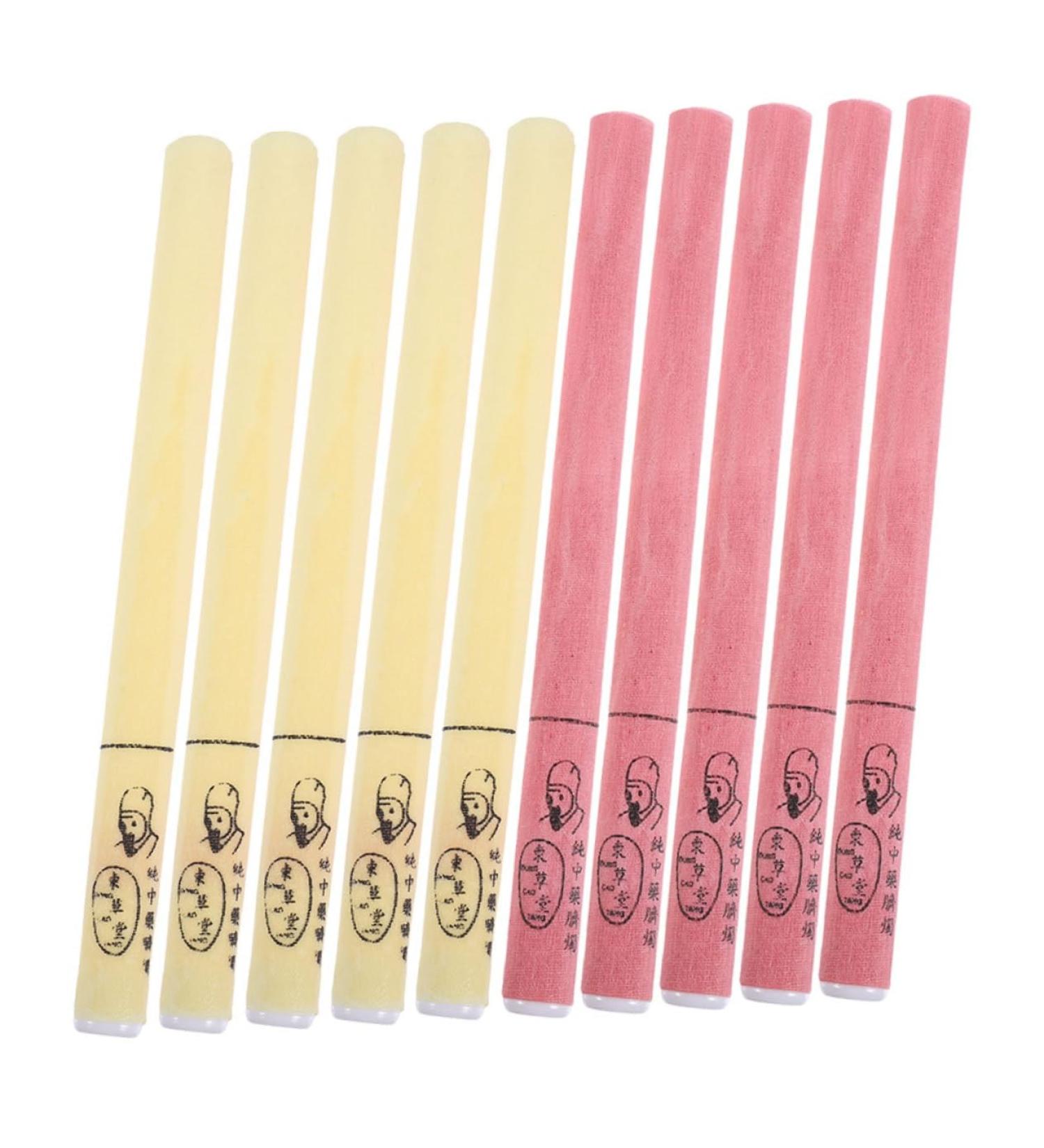 Beaupretty 20 StK Umbilical Candle Moxa Sticks for Mild Moxibustion Safe Treisen Slack Bar for Spa Deliveries - Buy Online on GoSupps.com