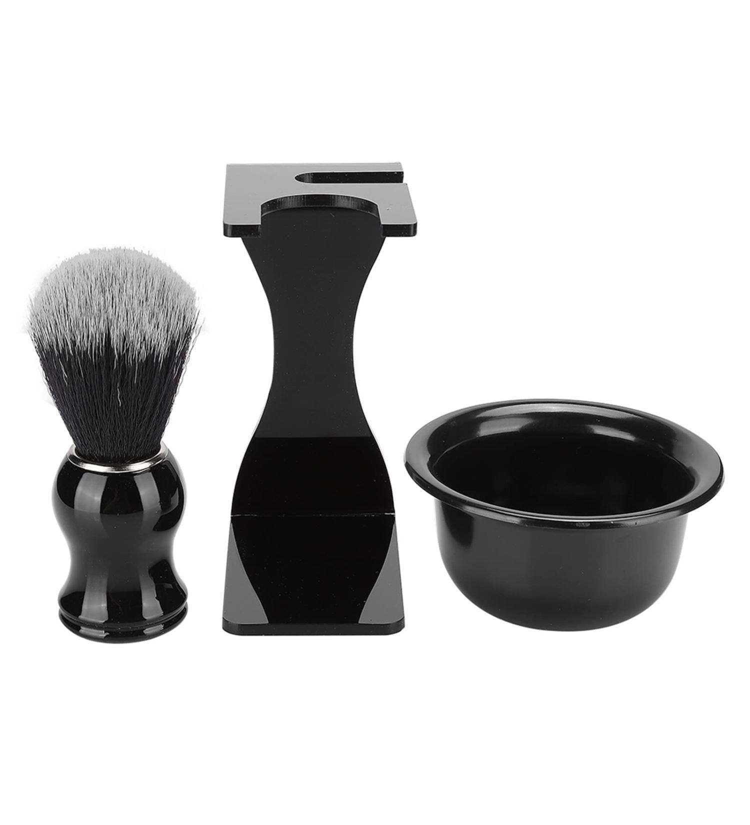 All-in-One Men's Beard Shaving Set | Razor Brush & Accessories - Perfect Gift for Dad Husband & Friends | International Shipping Available - Buy Online on GoSupps.com