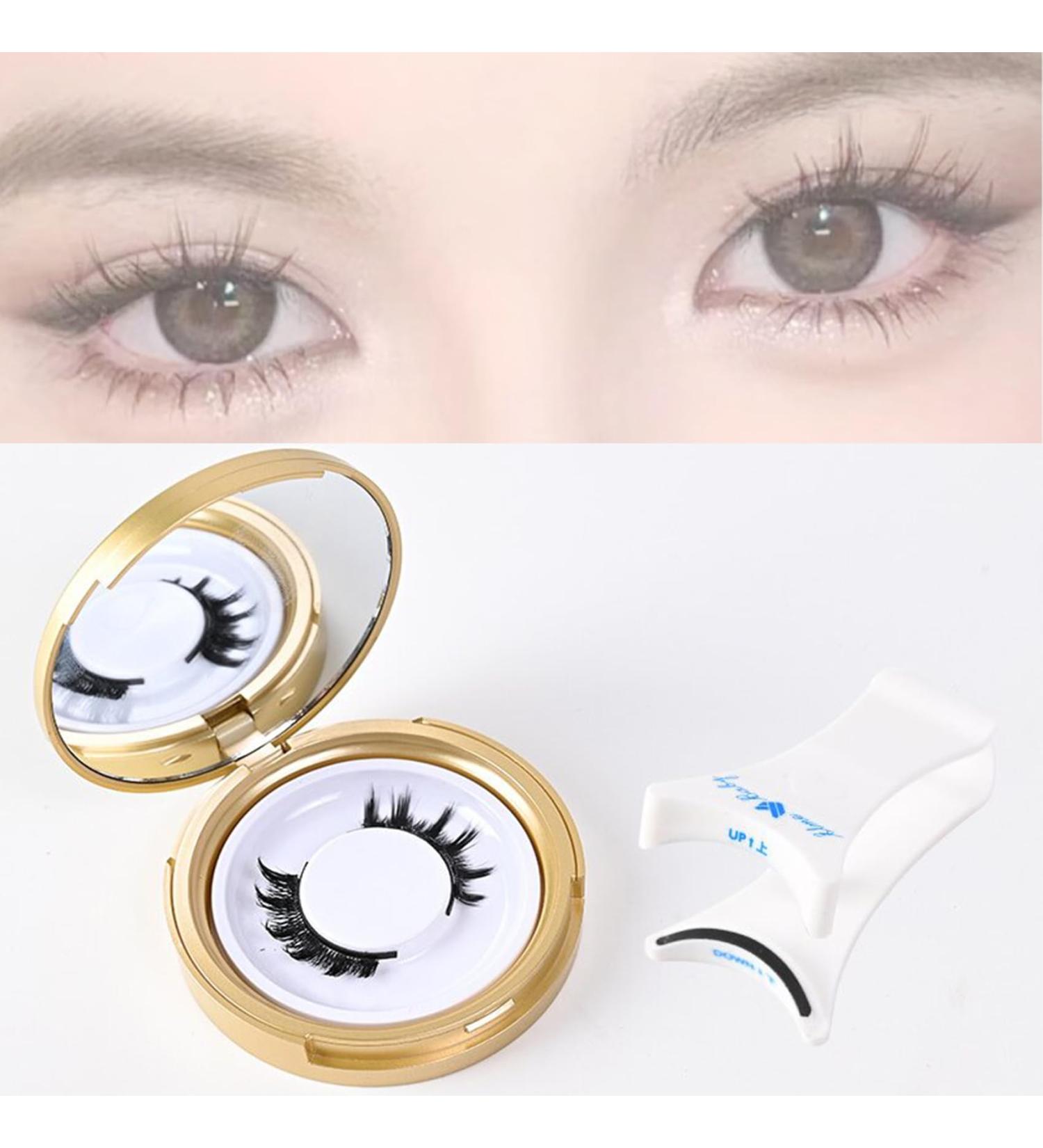 Lcerostma Magnetic Eyelashes Lcerostma Magnetic Lashes Magnetic Lashes Quick Safe Reusable Magnetic Eyelashes 3D Natural Look False Lashes False Eyelashes No Glue (C) - Buy Online on GoSupps.com