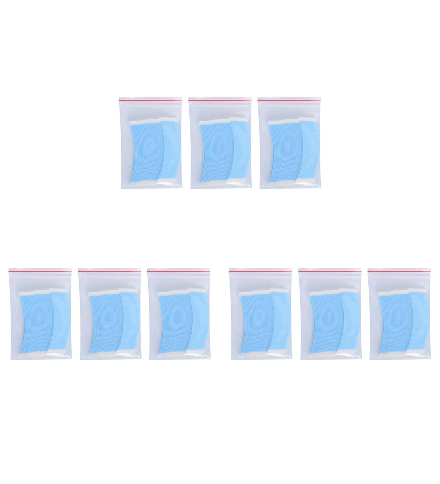 Bcowtte 324Pc/Lot Strong Wig Double Tape Strips Fixed Hair System Adhesive Extension Lace Wig Waterproof Sweat Wig Film Adhesive - Buy Online on GoSupps.com