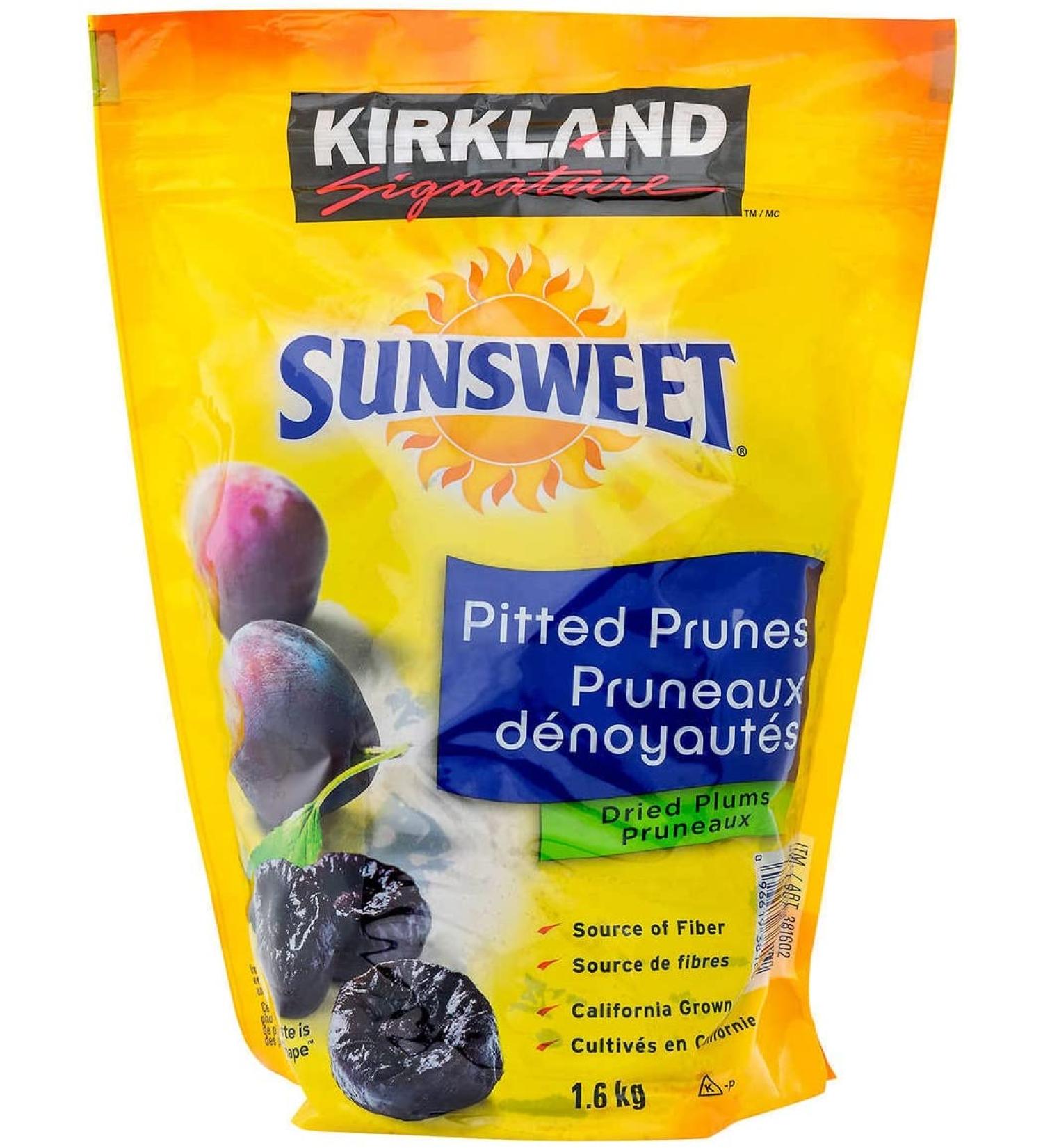 1 6kg Pitted Prunes/Dried Plums. Kirkland Signature. 3 5 Pounds. - Buy Online on GoSupps.com