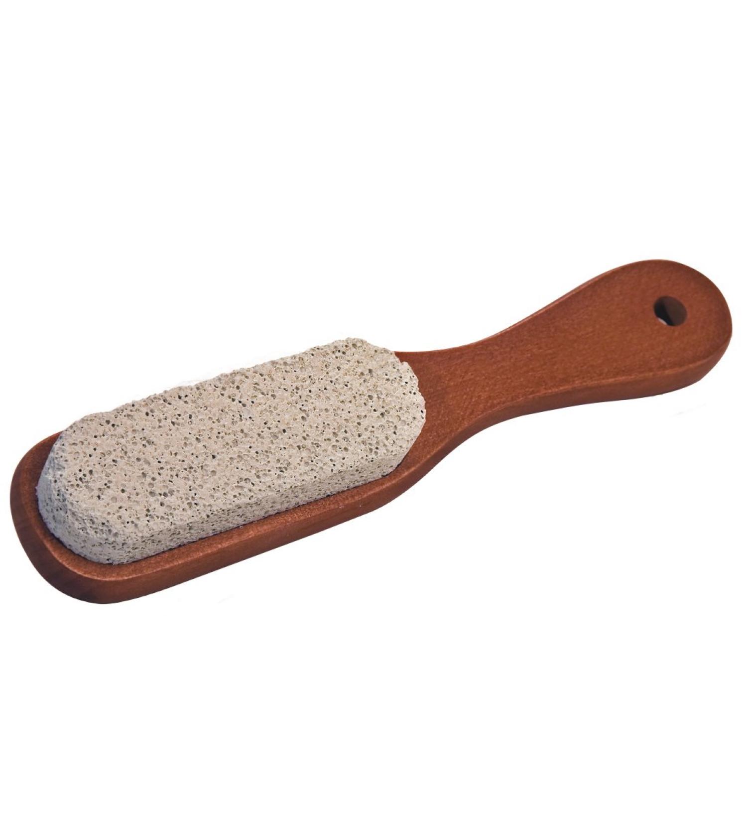 Croll & Denecke handle brush with pumice stone