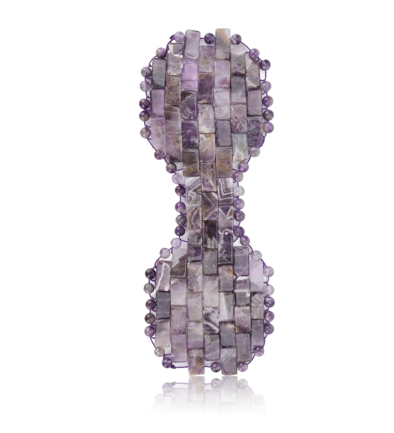 Natural Jade Eye Mask - Cool & Heat Therapy for Swollen Eyes | Gemstone Sleep Mask for Dark Circles & Detox - Buy Online on GoSupps.com