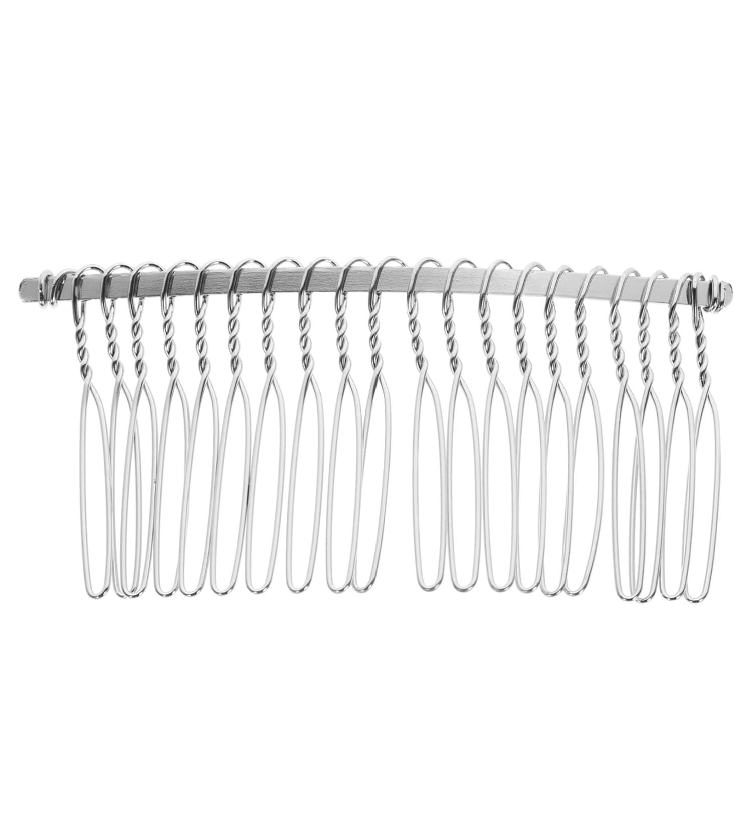 Beatifufu 20 Clear Hair Clips Metal Hair Leather Lighter Pouch Hair Jewelry Hair Accessories for Women Wedding French Twist Side Comb Metal Wide Veil Combs for Brides Wire Headband Chic Miss - Buy Online on GoSupps.com