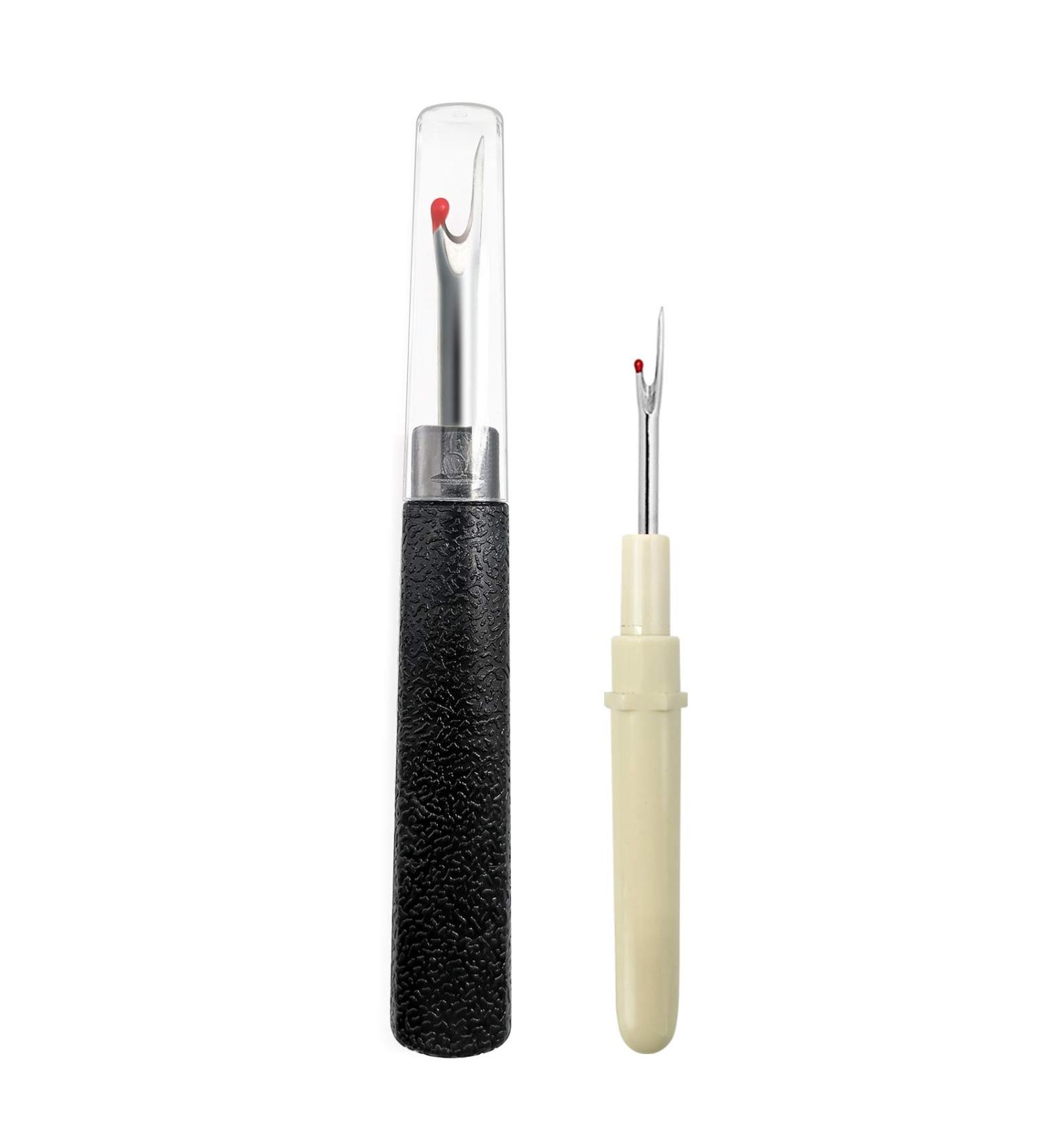 2PCS Sharp Seam Rippers with Ergonomic Handles for Sewing - Thread Remover & Stitch Unpicker for Needlework and Clothing Patterns - Buy Online on GoSupps.com