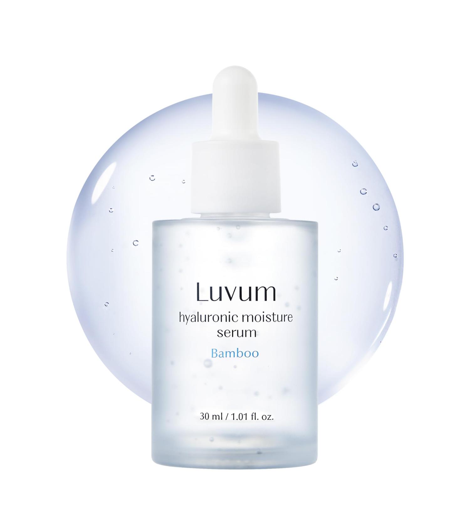 Luvum Bamboo Hyaluronic Moisture Serum Bamboo Extract Hyaluronic Acid 1.01 fl. oz - Buy Online on GoSupps.com