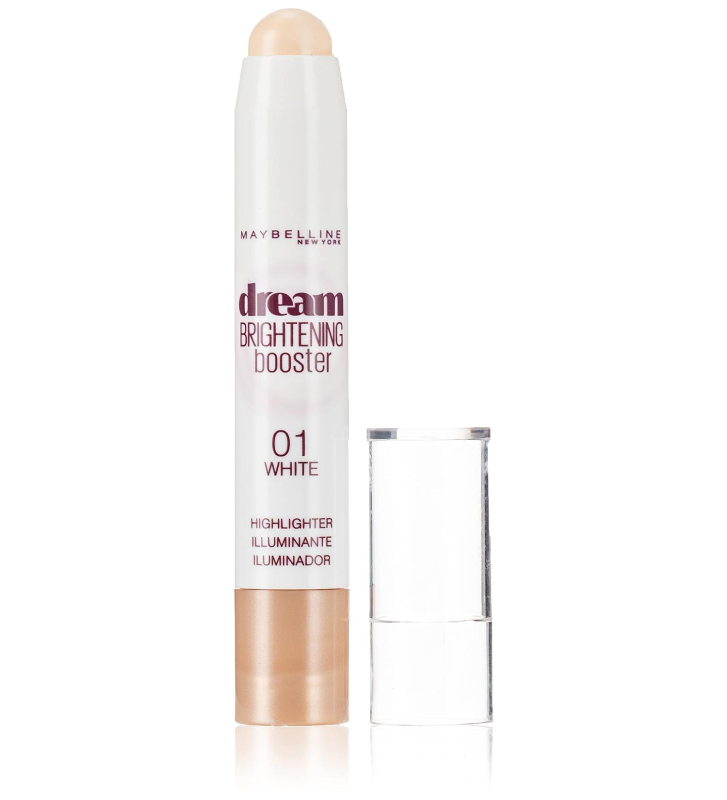 Maybelline Dream Brightening Concealer 01 White - Brightens Dark Circles and Blemishes - Buy Online on GoSupps.com
