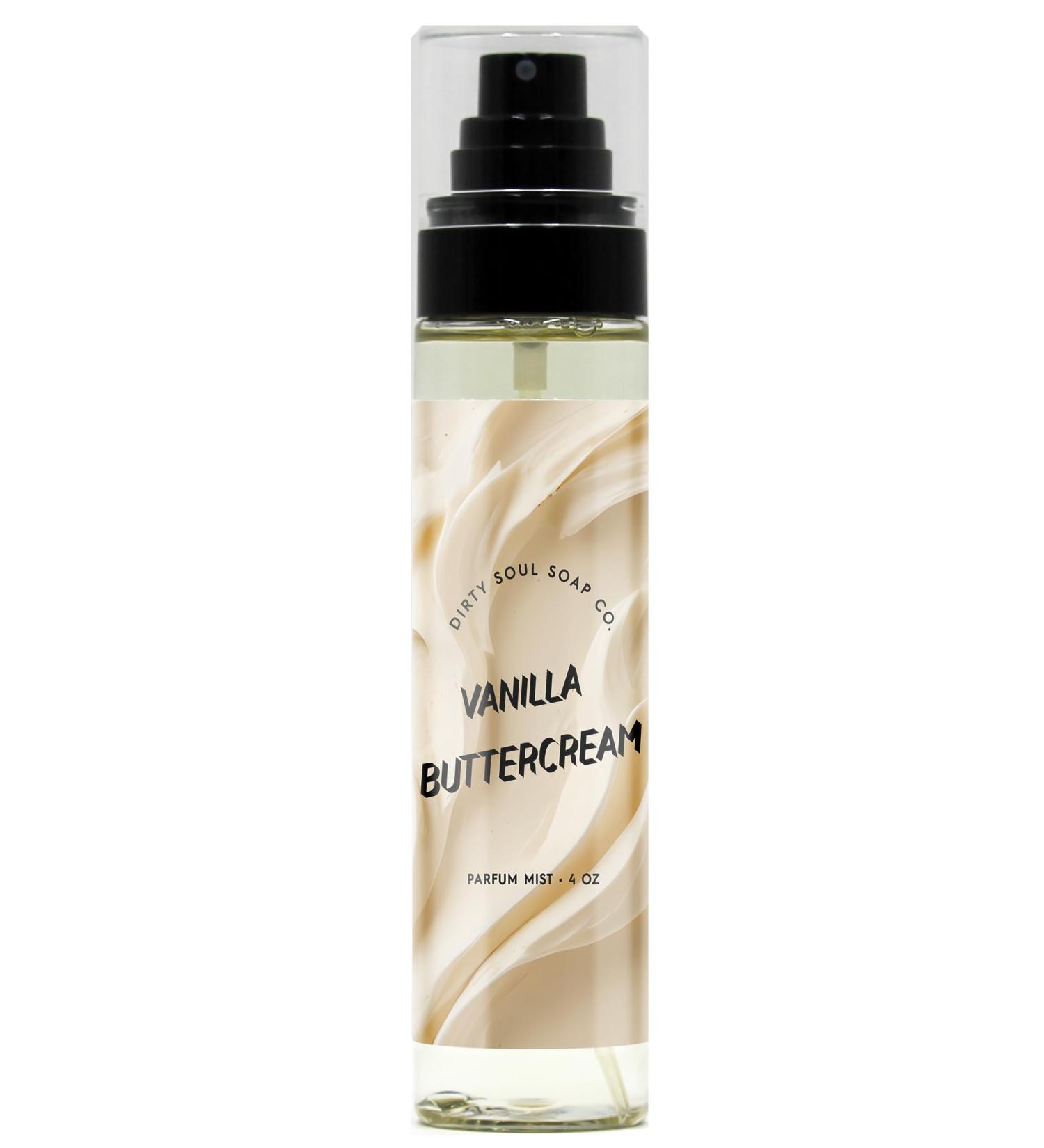 Vanilla Buttercream Parfum Mist | Long Lasting Scent | Gourmand