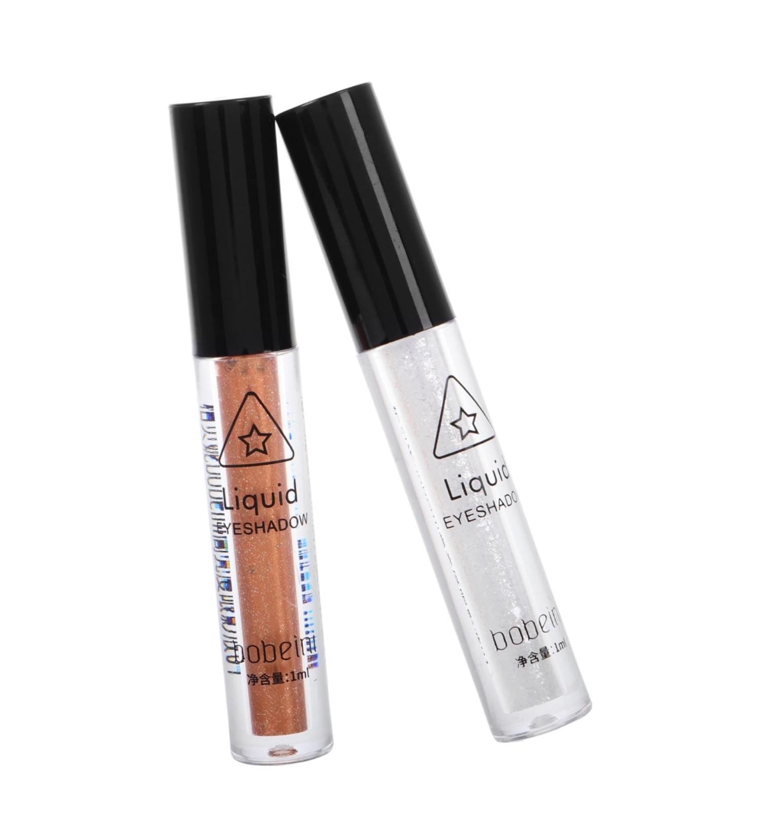 Gogogmee 2pcs Eye Shadow Pencil Matte Eyeshadow Makeup Eyeshadow Waterproof Eyeliner Pen Silver Liquid - Buy Online on GoSupps.com