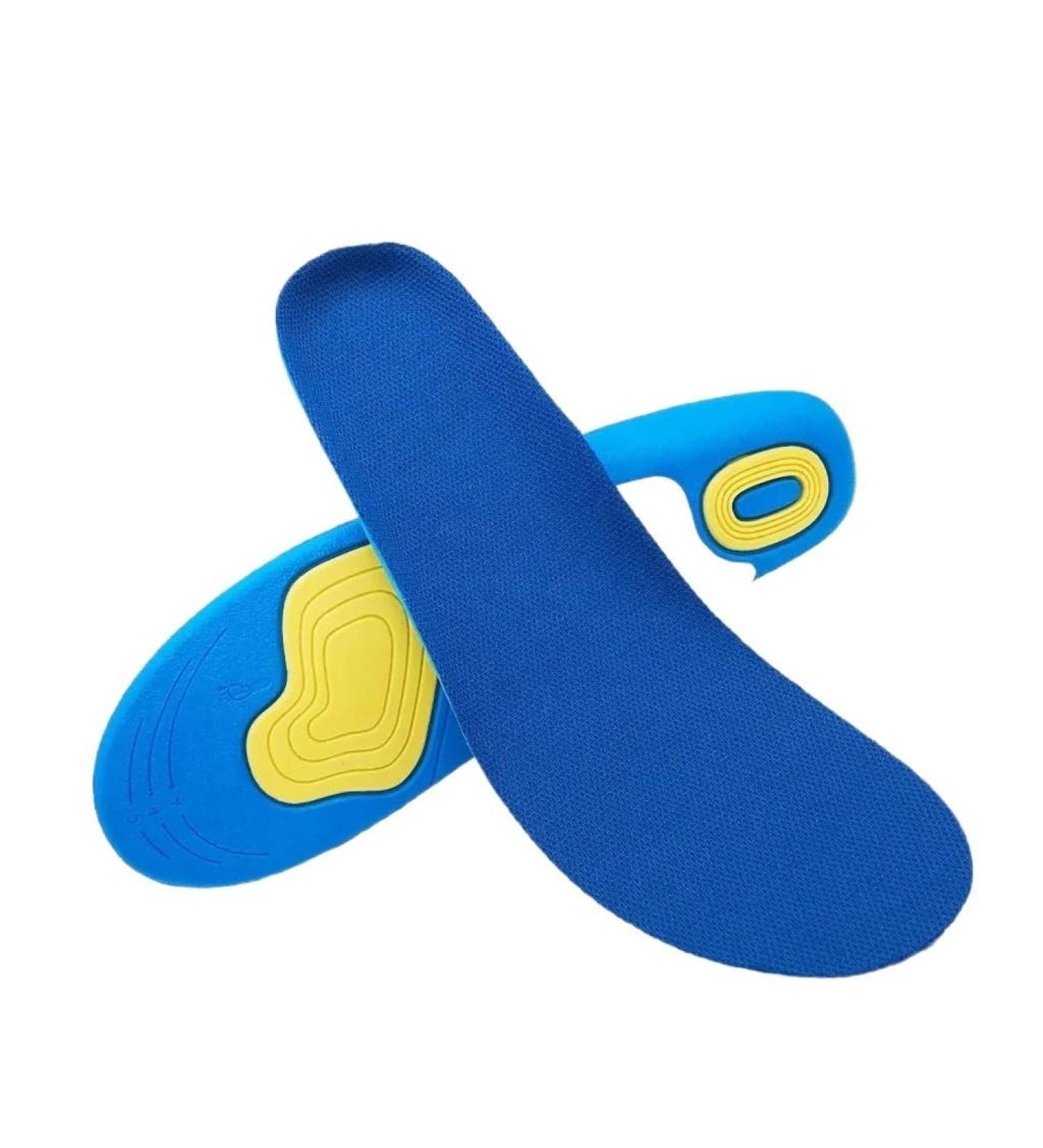 CSCDD Soft PU Sport Shoe Insoles - Massaging Foot Care Shock Absorption for Small Size - Buy Online on GoSupps.com