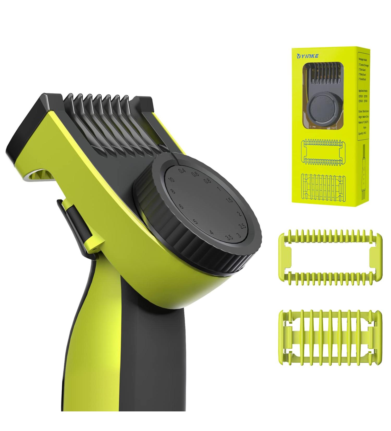 Yinke Guards Combs for Philips OneBlade | Adjustable 14-Length Precision Guide Comb Replacement Kit (0.4-10mm) - Buy Online on GoSupps.com