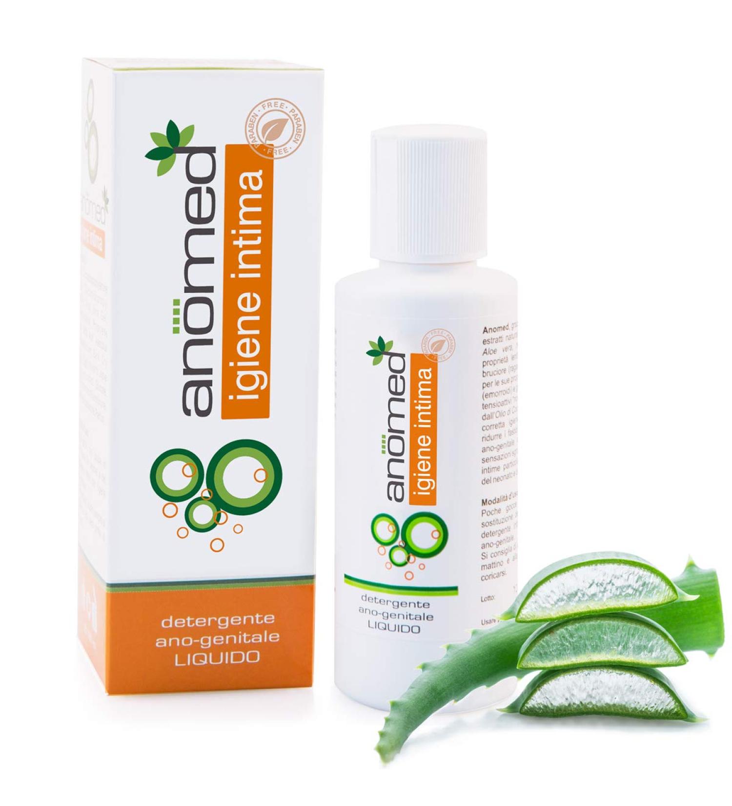Anomed Gentle Underwear with Aloe Vera & Malve - 125 ml | Freshness Protection & Moisture for Everyday Use | Made in Italy | International Shipping - Buy Online on GoSupps.com