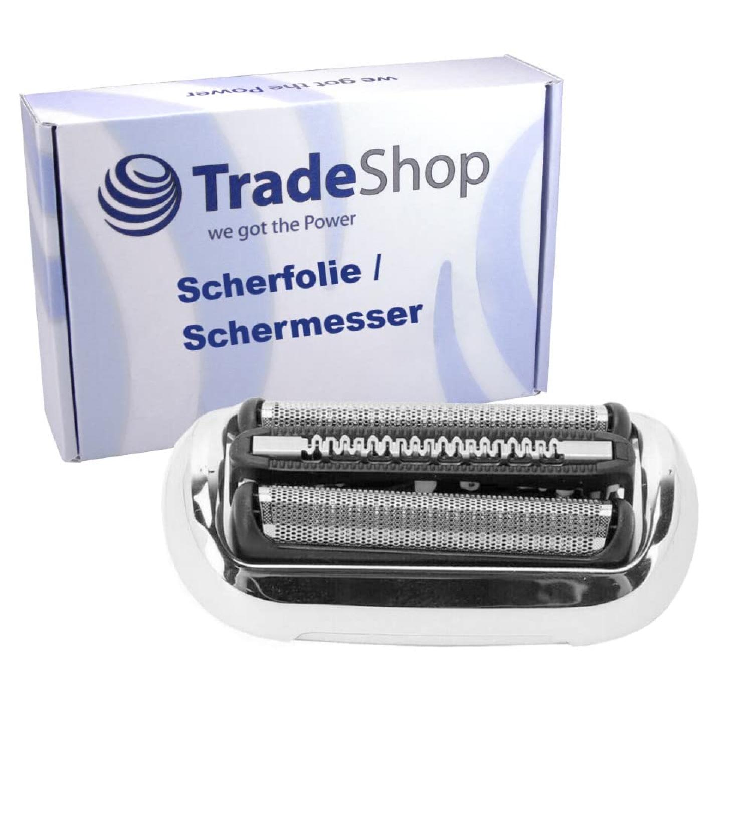 Trade-Shop Shaving Head Attachment for Braun Series 7 - Replacement Foil & Blade Block (2020) - Compatible with Braun 73S - Buy Online on GoSupps.com