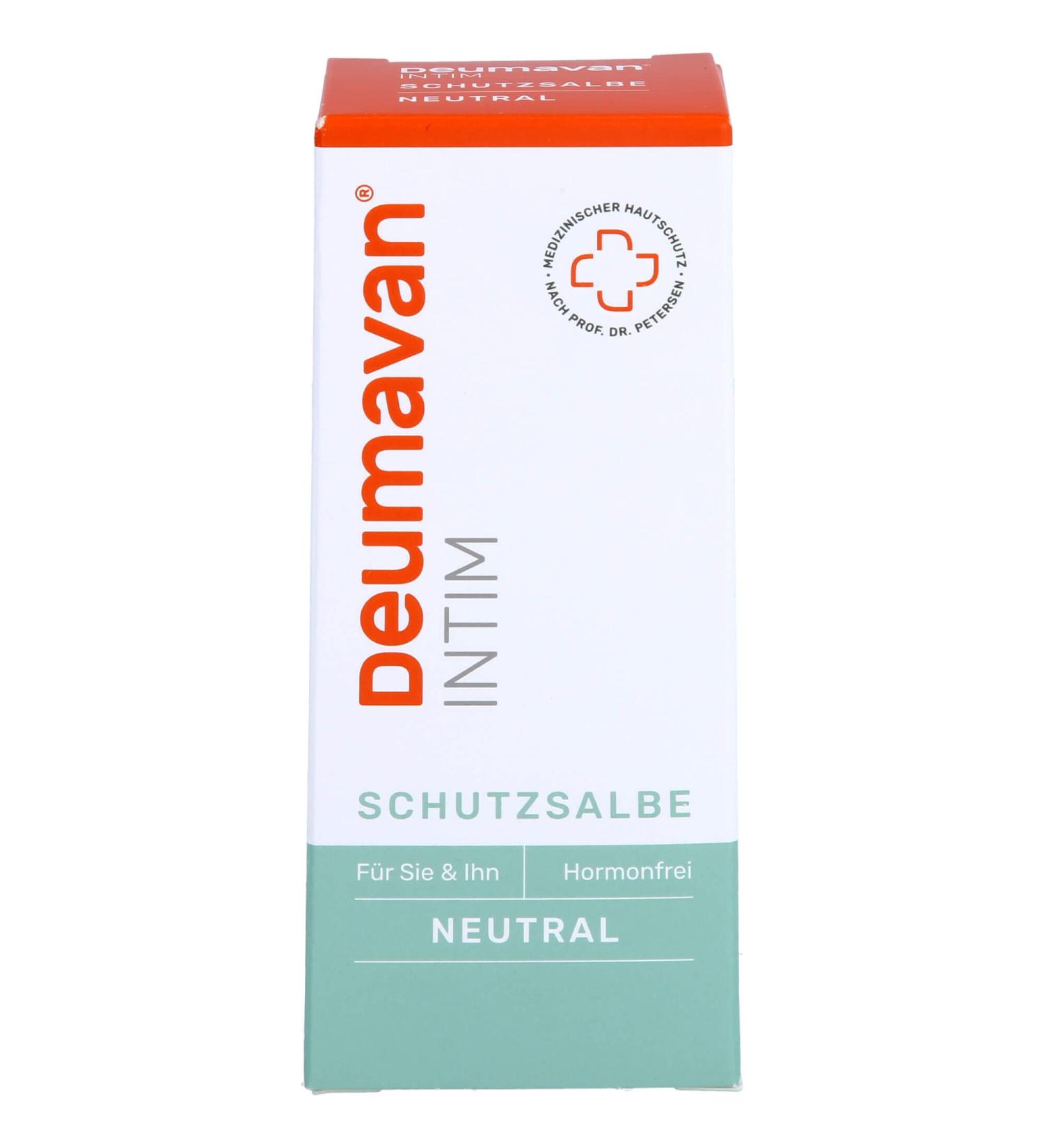 Deumavan Neutral Schutzsalbe er + sie zum t glichen Intimschutz 50 ml Fatty ointment - Buy Online on GoSupps.com