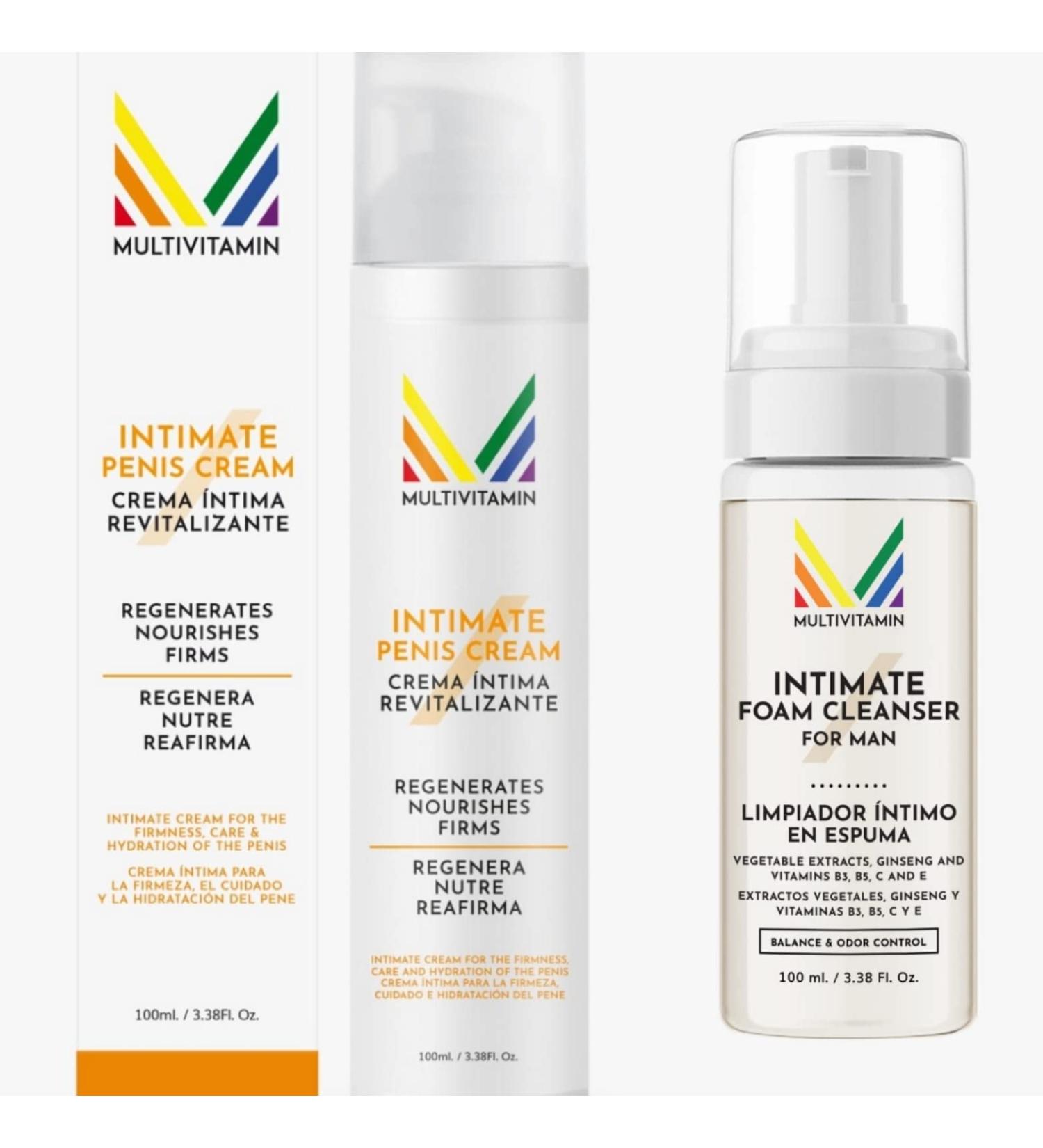 Multivitamin Male Intimate Cream & Dry Soap for Men's Genital - Buy Online on GoSupps.com