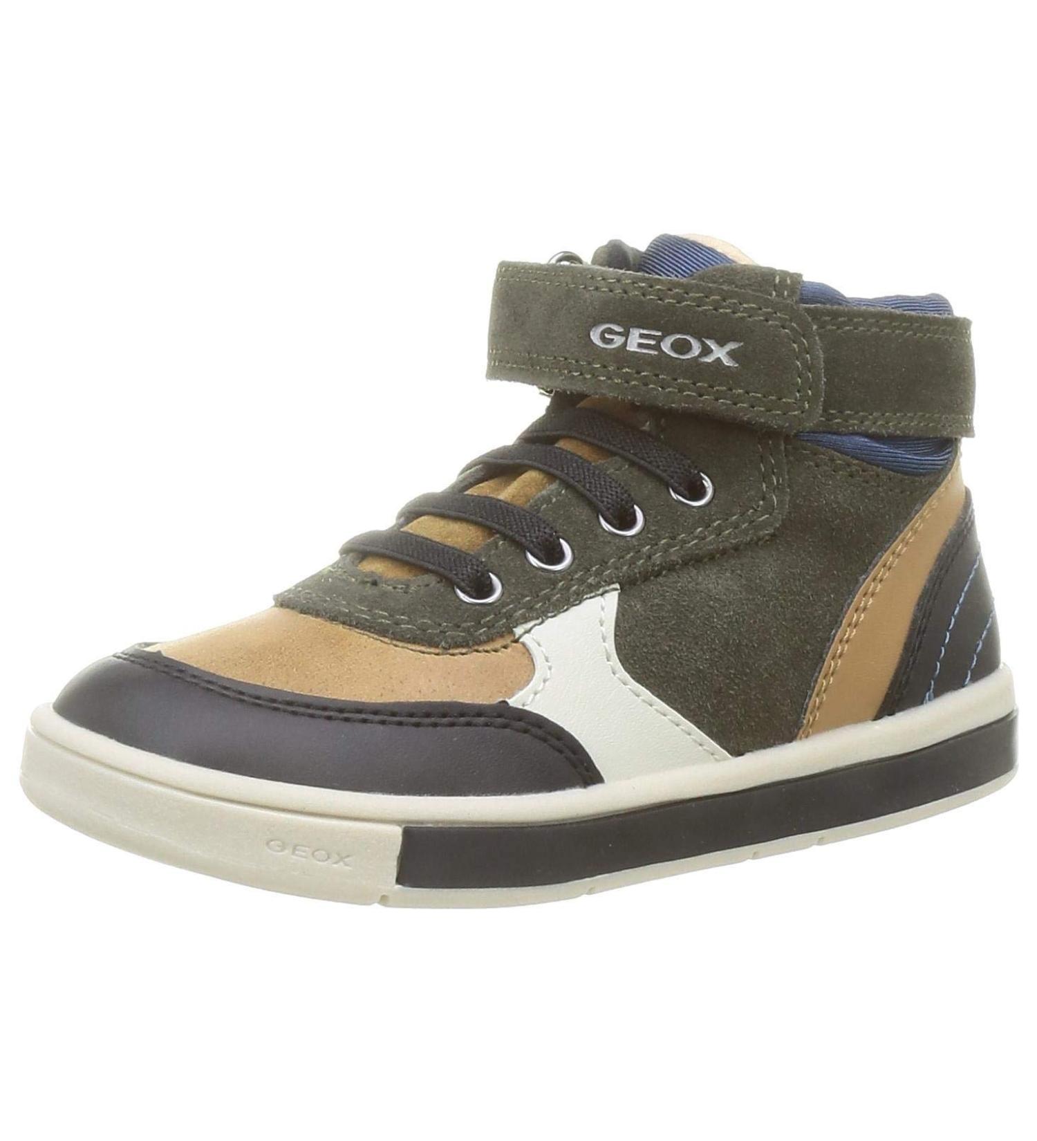 Geox Men's B Trottola Boy D Sneaker - Forest Black | 3.5 UK Size - Buy Online on GoSupps.com