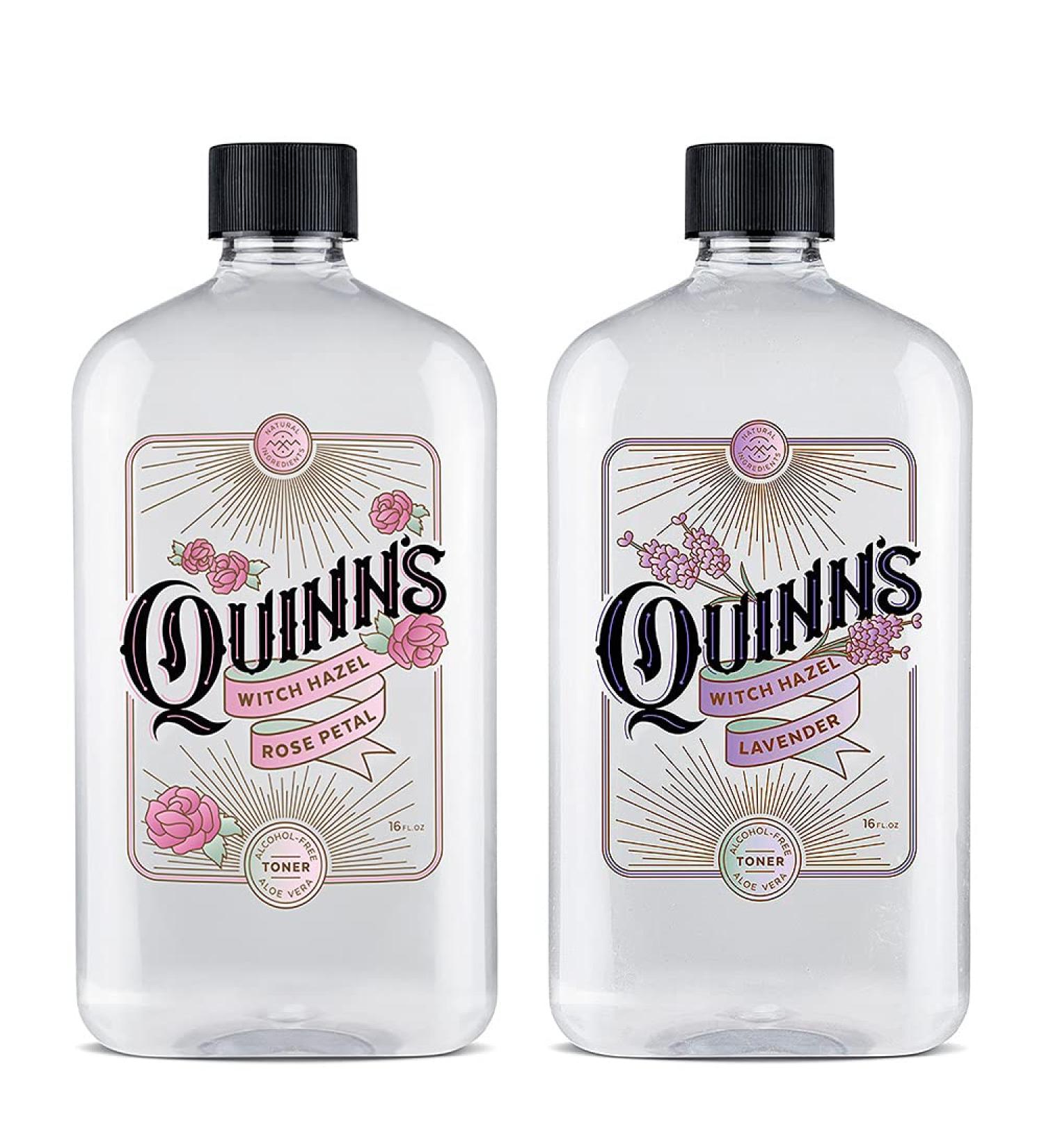 Quinn s Alcohol Free Witch Hazel Rose 16 oz. & Quinn s Alcohol Free Witch Hazel Lavender 16 oz. - Buy Online on GoSupps.com