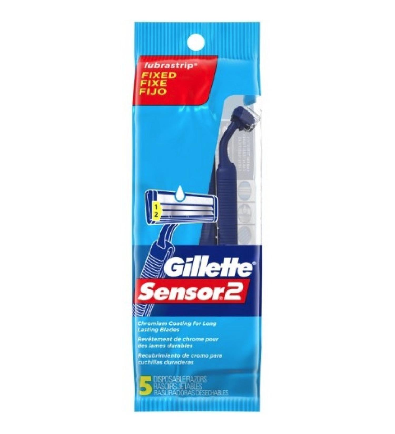 Gillette Sensor2 Disposable Razor 5 ea
