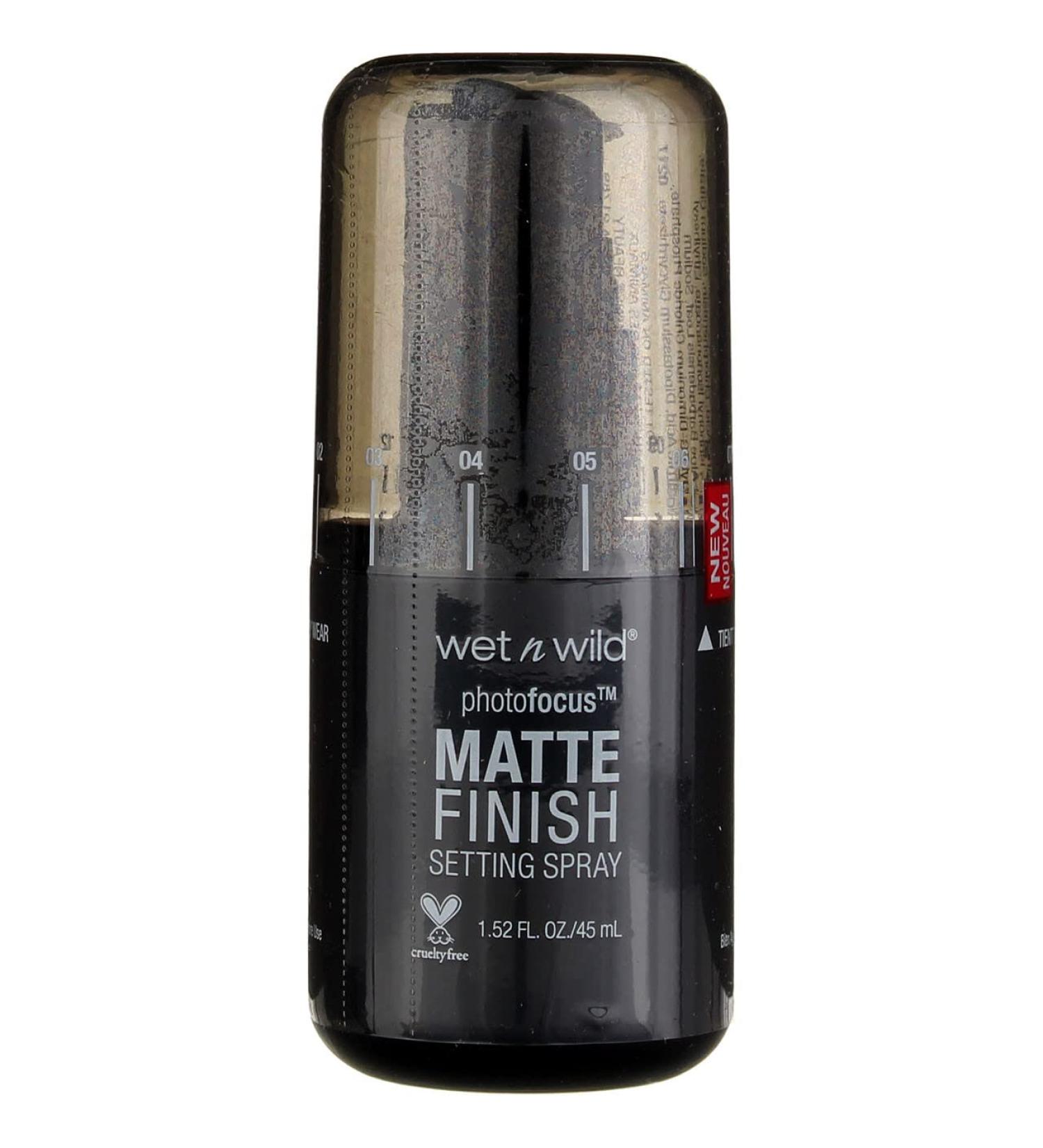 Wet n Wild PhotoFocus Matte Finish Setting Spray - 1.52 fl oz for Long-Lasting Makeup - Buy Online on GoSupps.com