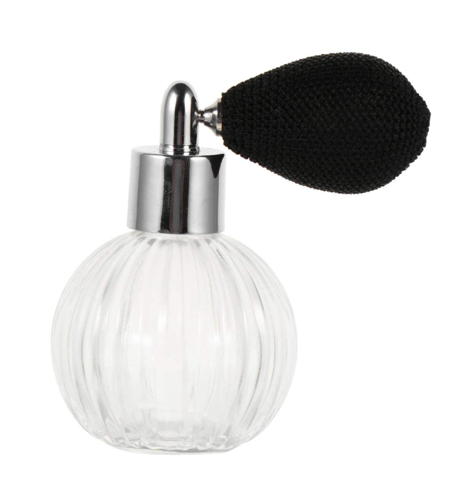 FRCOLOR Vintage Perfume Bottle Set | Refillable Atomiser Spray Bottle | Portable Glass Terrarium Perfume Sprayer - Perfect for Travel - Buy Online on GoSupps.com