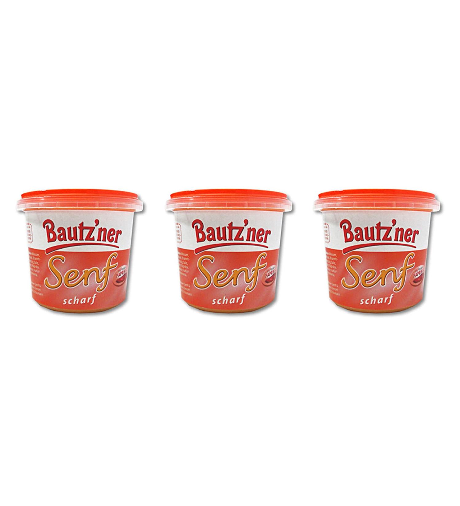  Bautzner Bautzner Set of 3 sharp mustard cups in a cup (3 x 200 ml) - Buy Online on GoSupps.com
