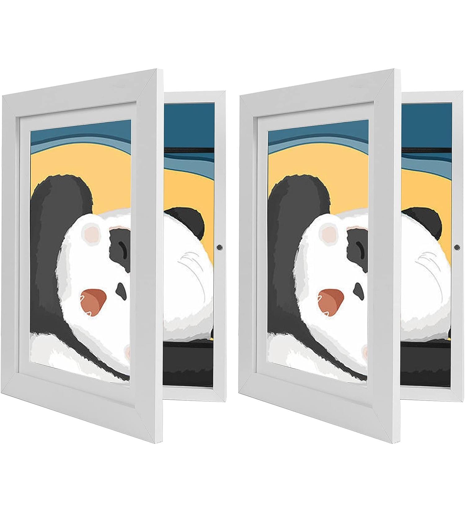 Nibser Front Opening Picture Frames for Children's Drawings | Fillable Kids Art Frames - International Shipping - Buy Online on GoSupps.com