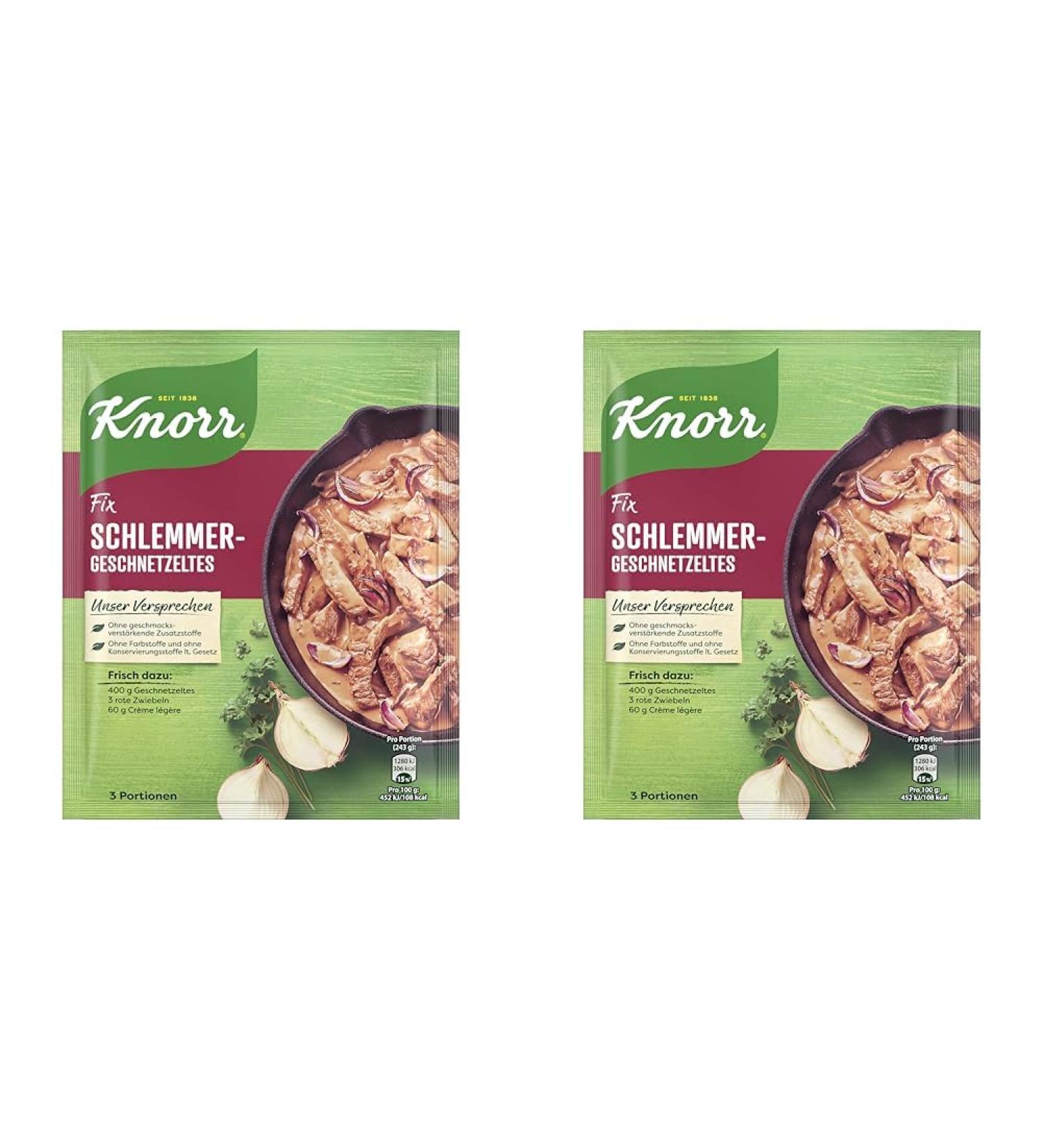 Buy KNORR Film Mission Fast Schaint Schident - 43g (2 Pack) | Delicious Meat Dish Without Additives | International Shipping - Buy Online on GoSupps.com